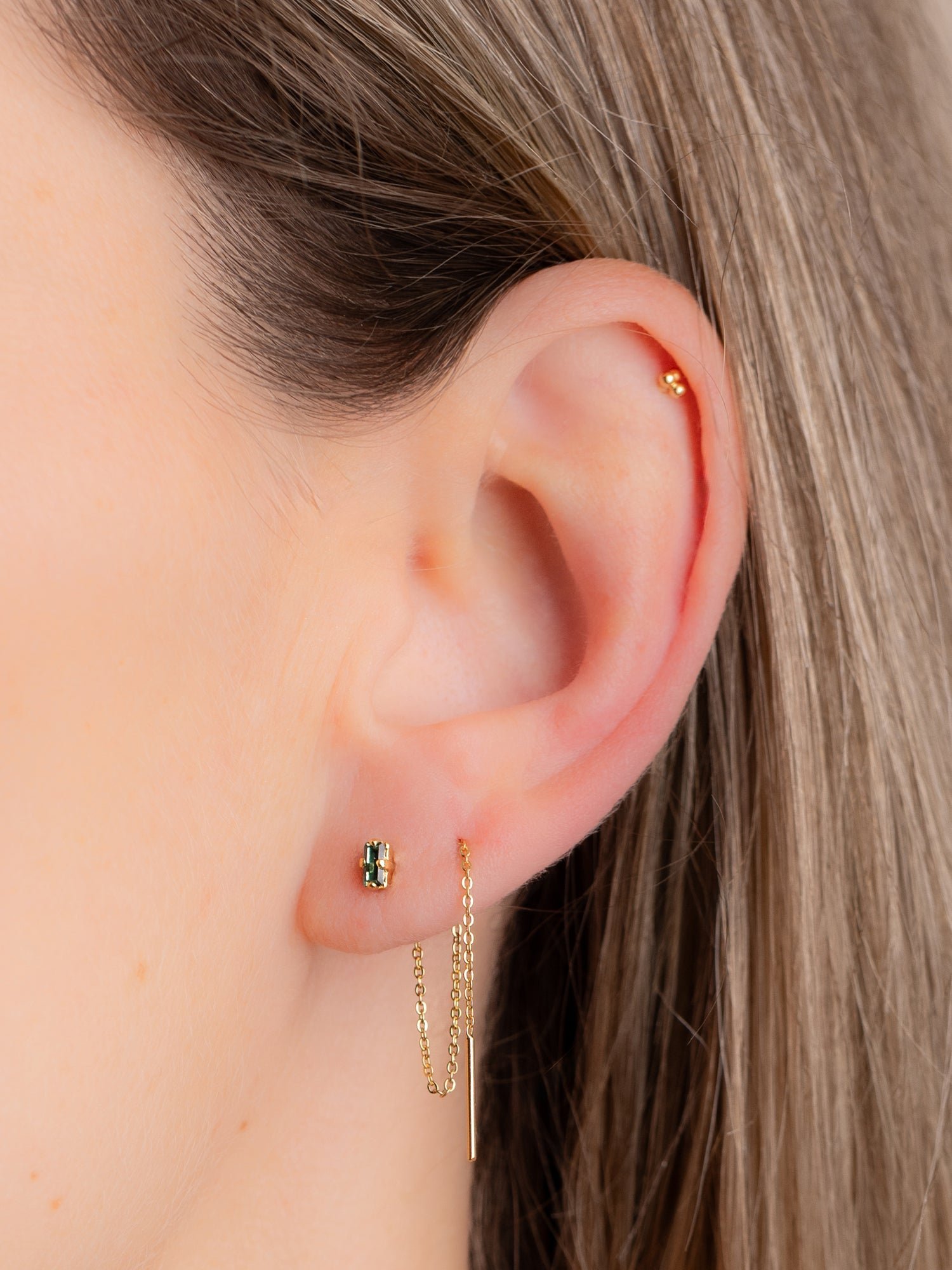 Mono boucle chaine mathis APRIL PLEASE Doré