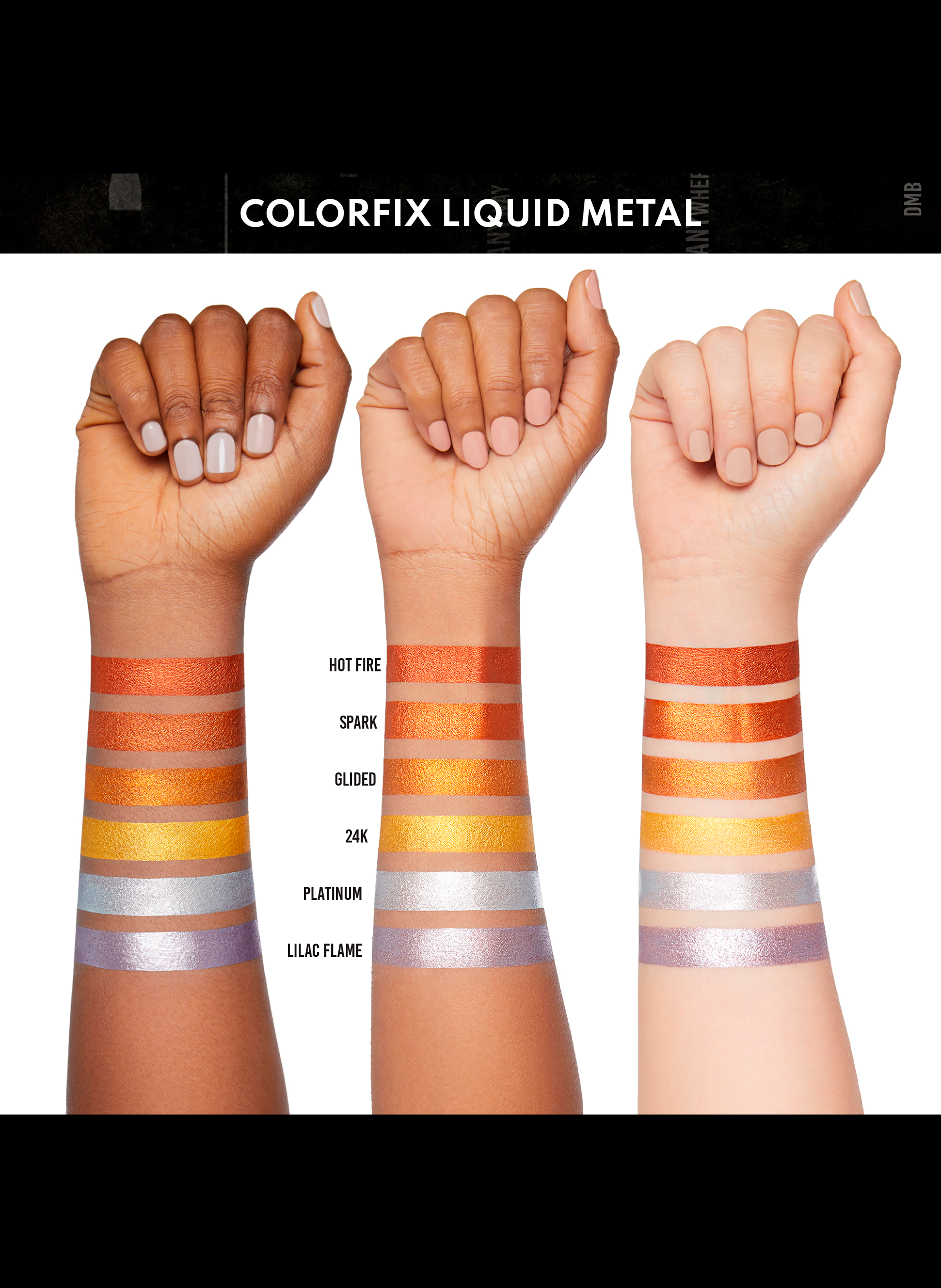 Colorfix Liquid Metals DANESSA MYRICKS Gilded