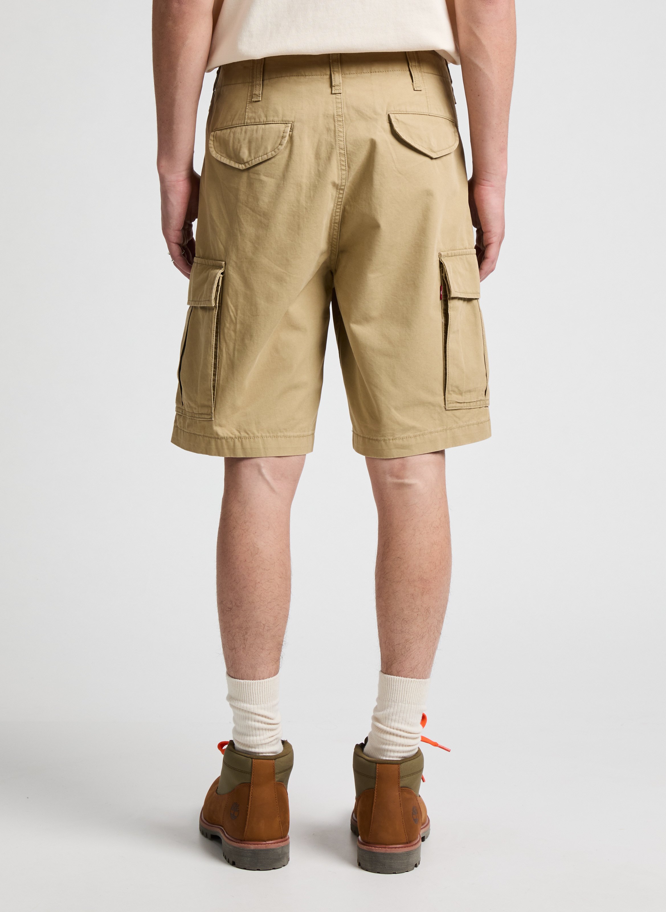Cotton cargo shorts LEVI'S Beige