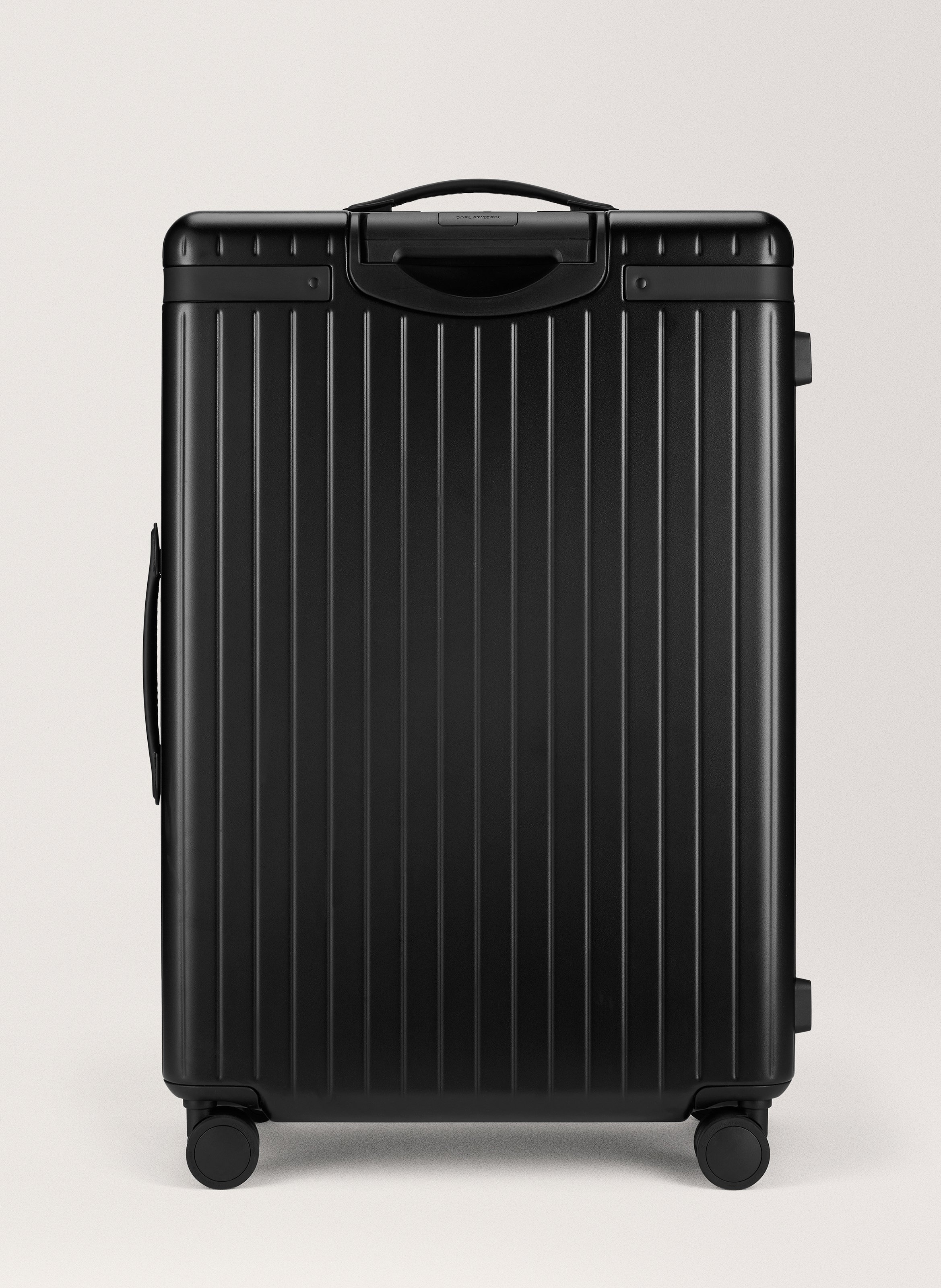 Valise 'the large check-in' en polycarbonate à fermeture zippée CARL FRIEDRIK Noir