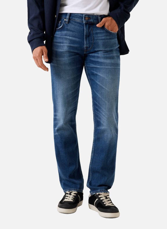 Jean droit Finnley Bleu by GUESS GUESS Jean droit Finnley Bleu
