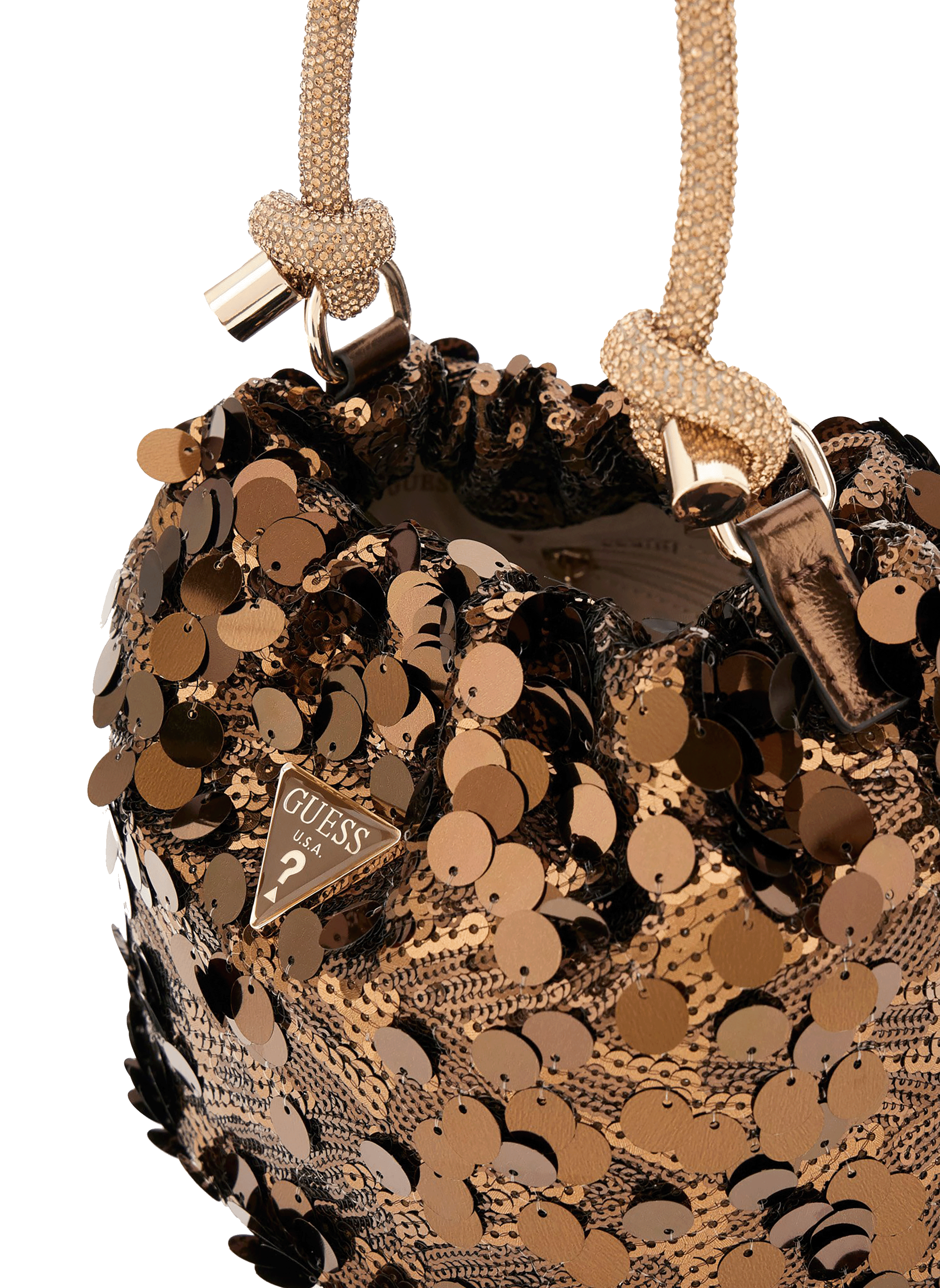 Sac à main Holiday Shine GUESS Doré