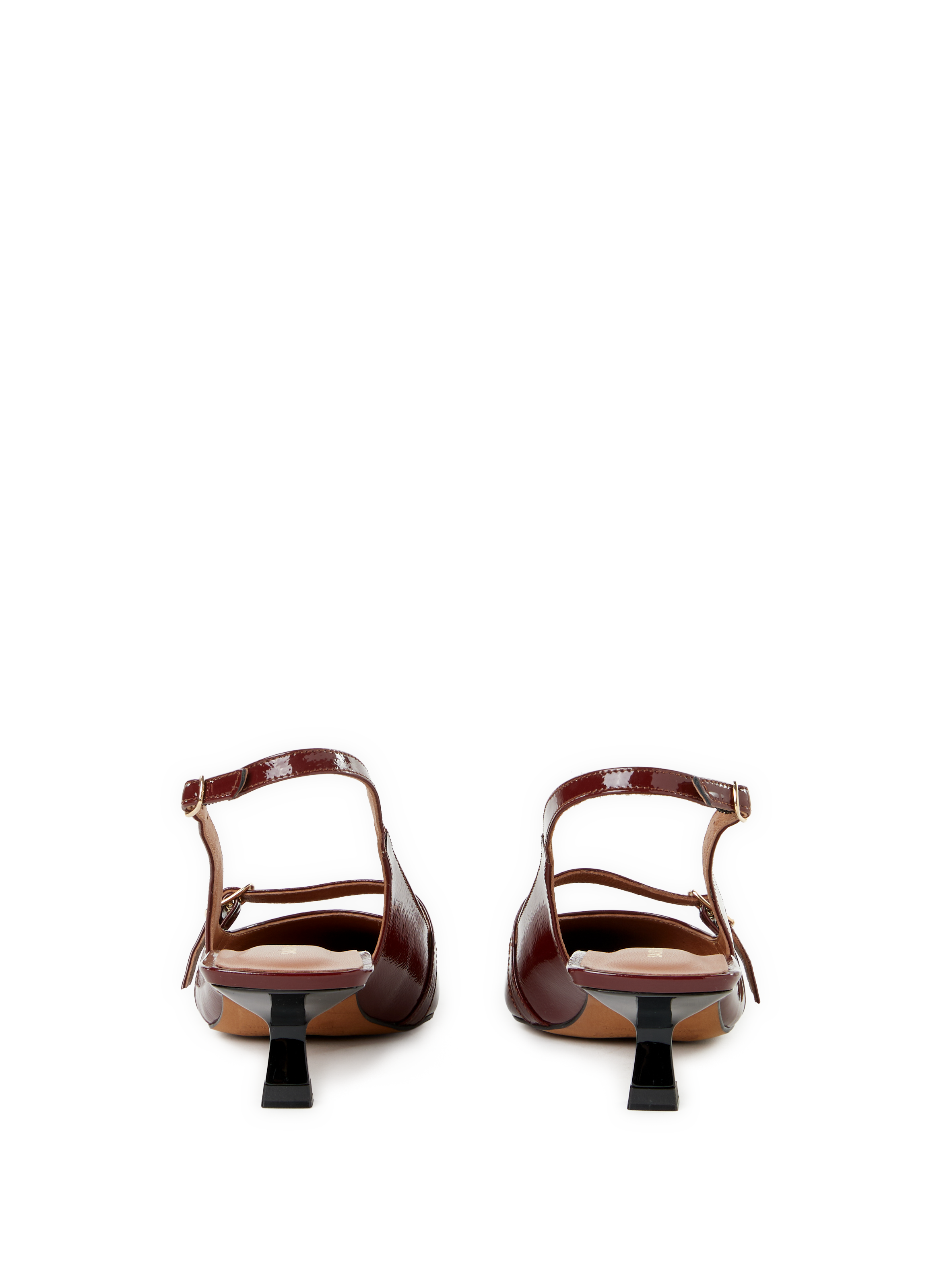 Slingback en cuir Charlotte SAISON 1865 Rouge