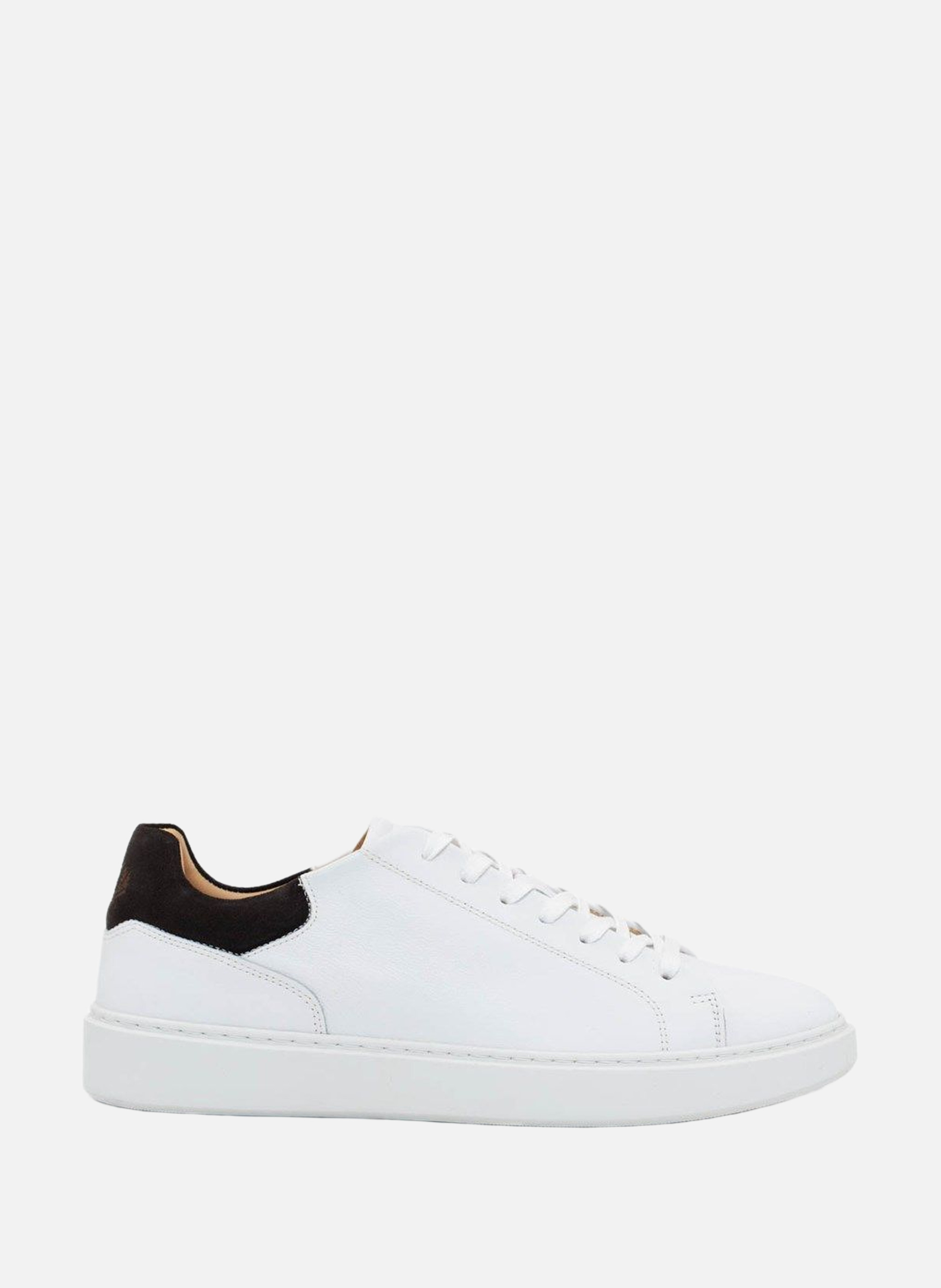 Sneakers daim daytona FINSBURY Blanc