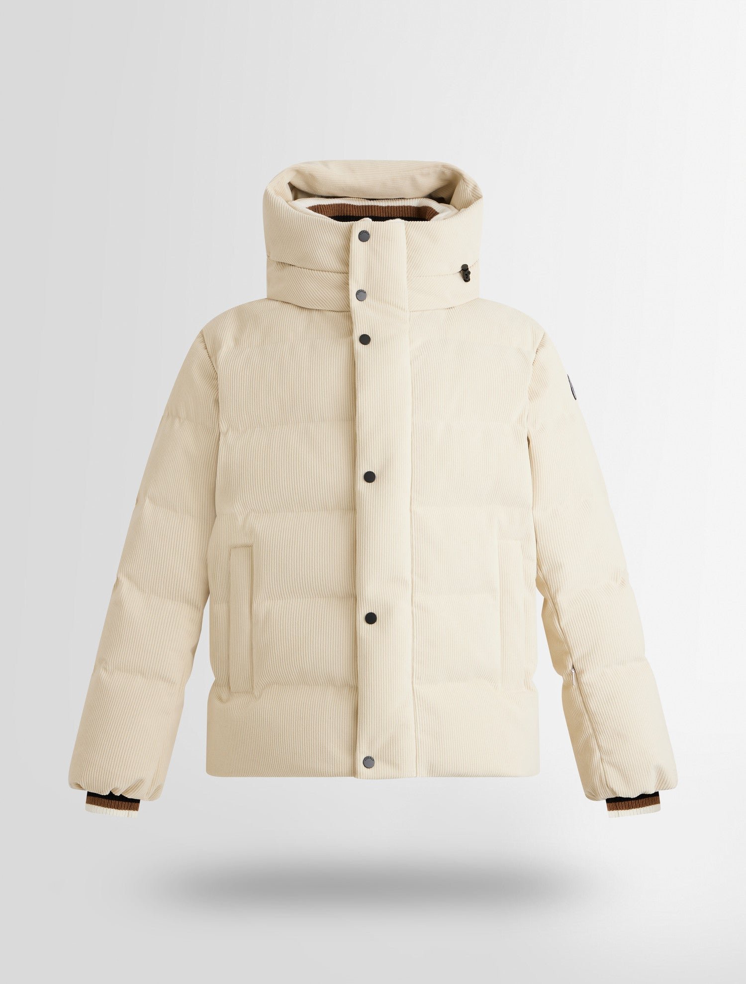 Doudoune atila velvet col montant coupe oversize FUSALP Jaune