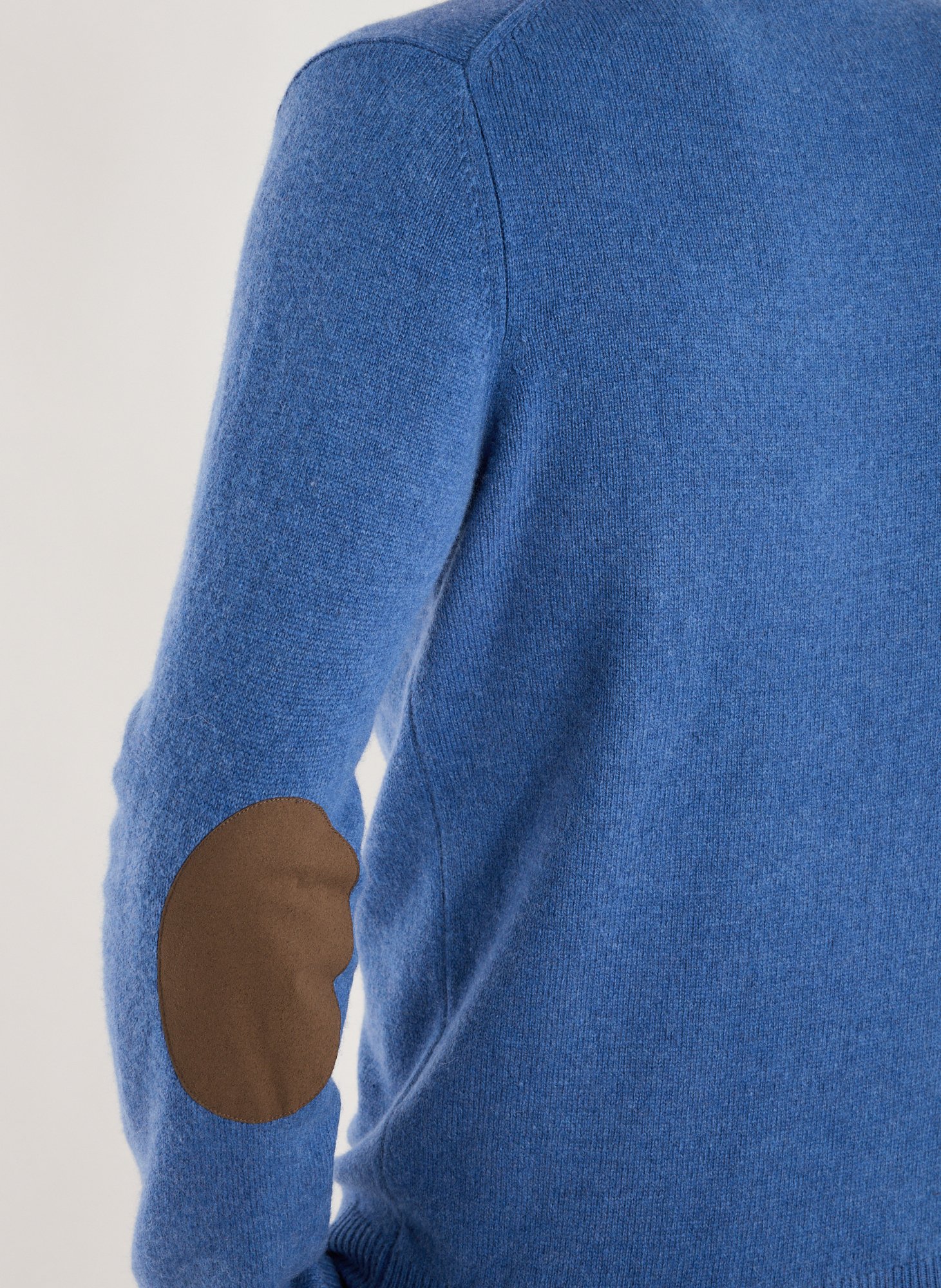 High collar sweatshirt in wool HACKETT Blue