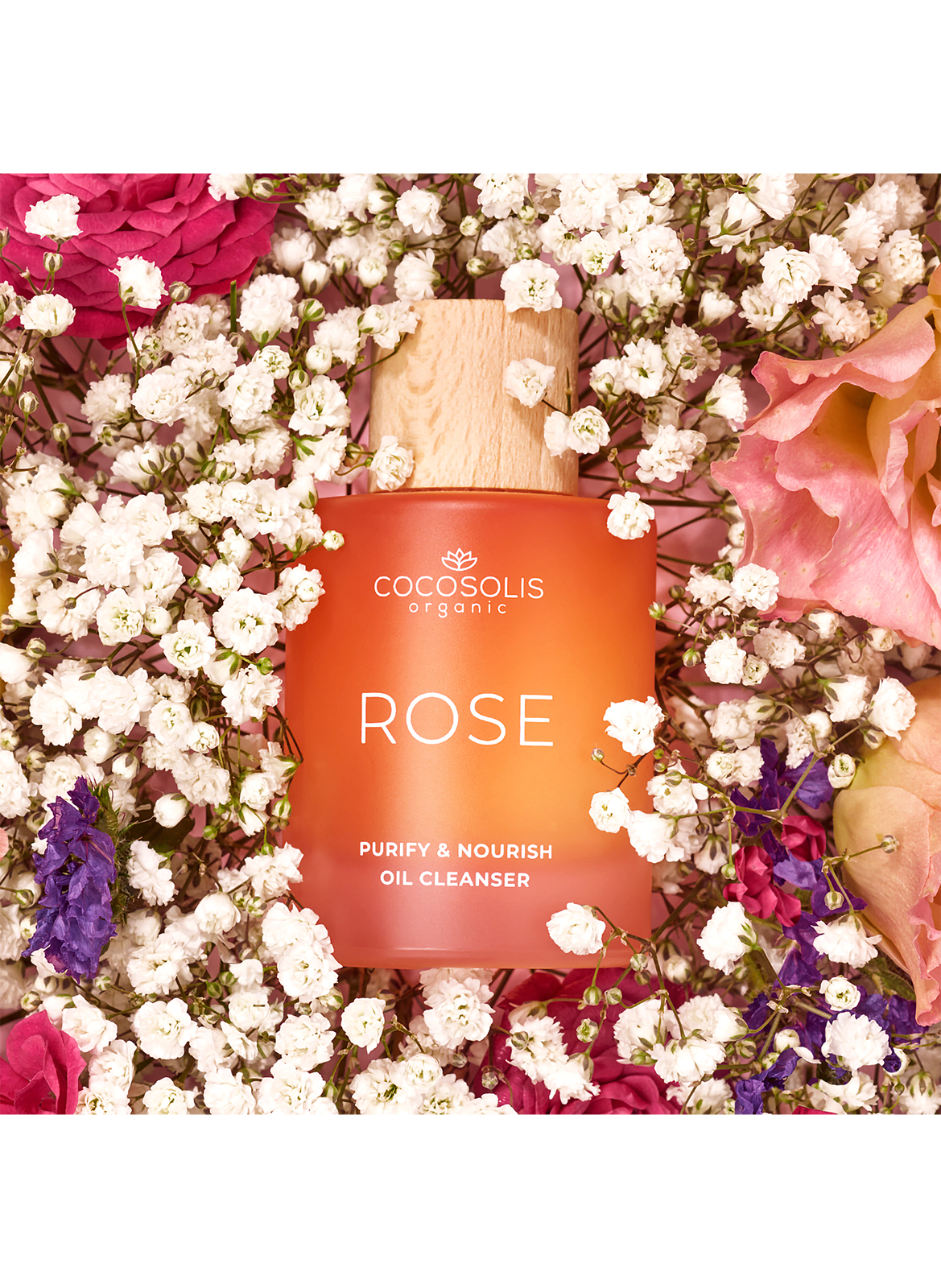 Nourishing Rose Cleansing Oil COCOSOLIS No color