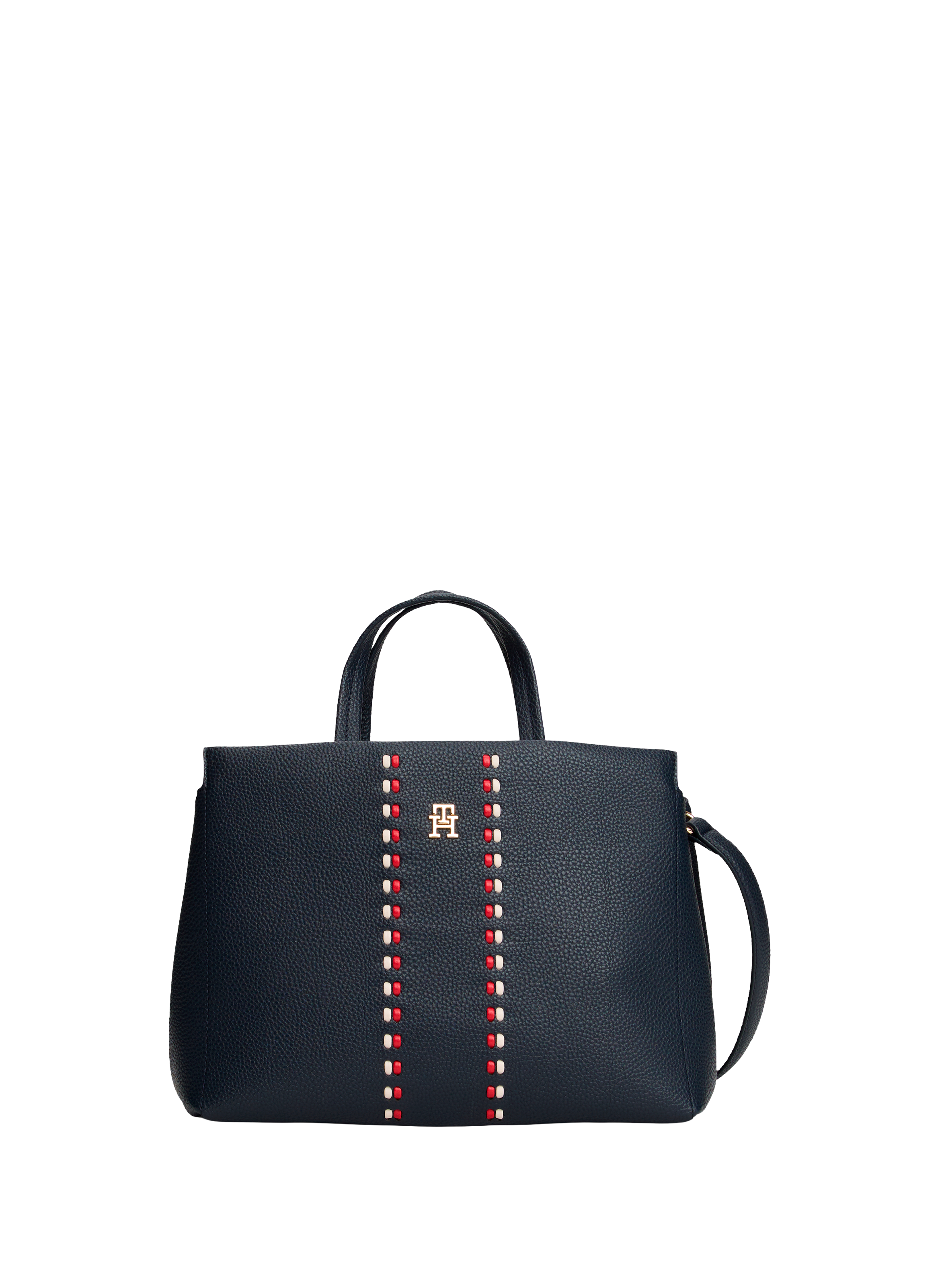Tote bag with removable closure TOMMY HILFIGER Blue