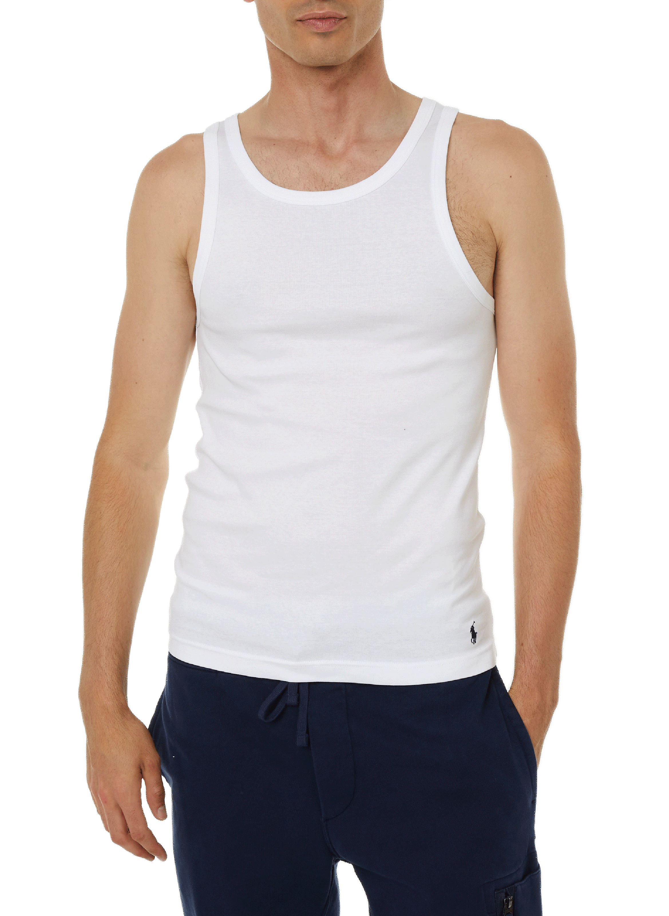 POLO RALPH LAUREN Set of two cotton tank tops White