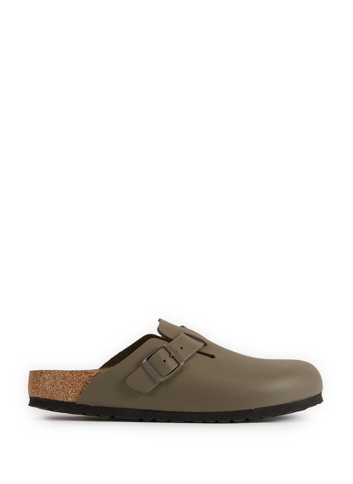 BIRKENSTOCK Mules en cuir Gris