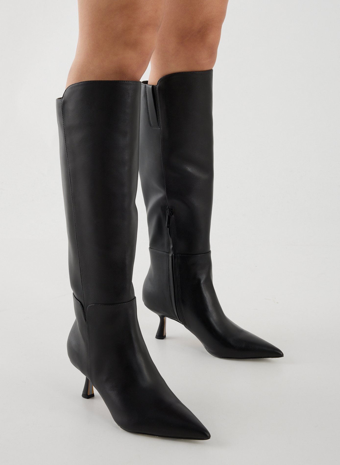 Bottes Taylin en cuir de mouton SAM EDELMAN Noir