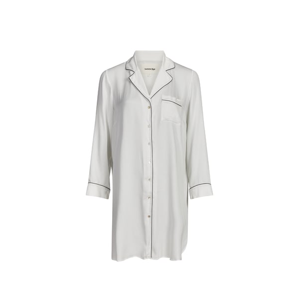 Chemise de nuit col tailleur Chemise de nuit col tailleur