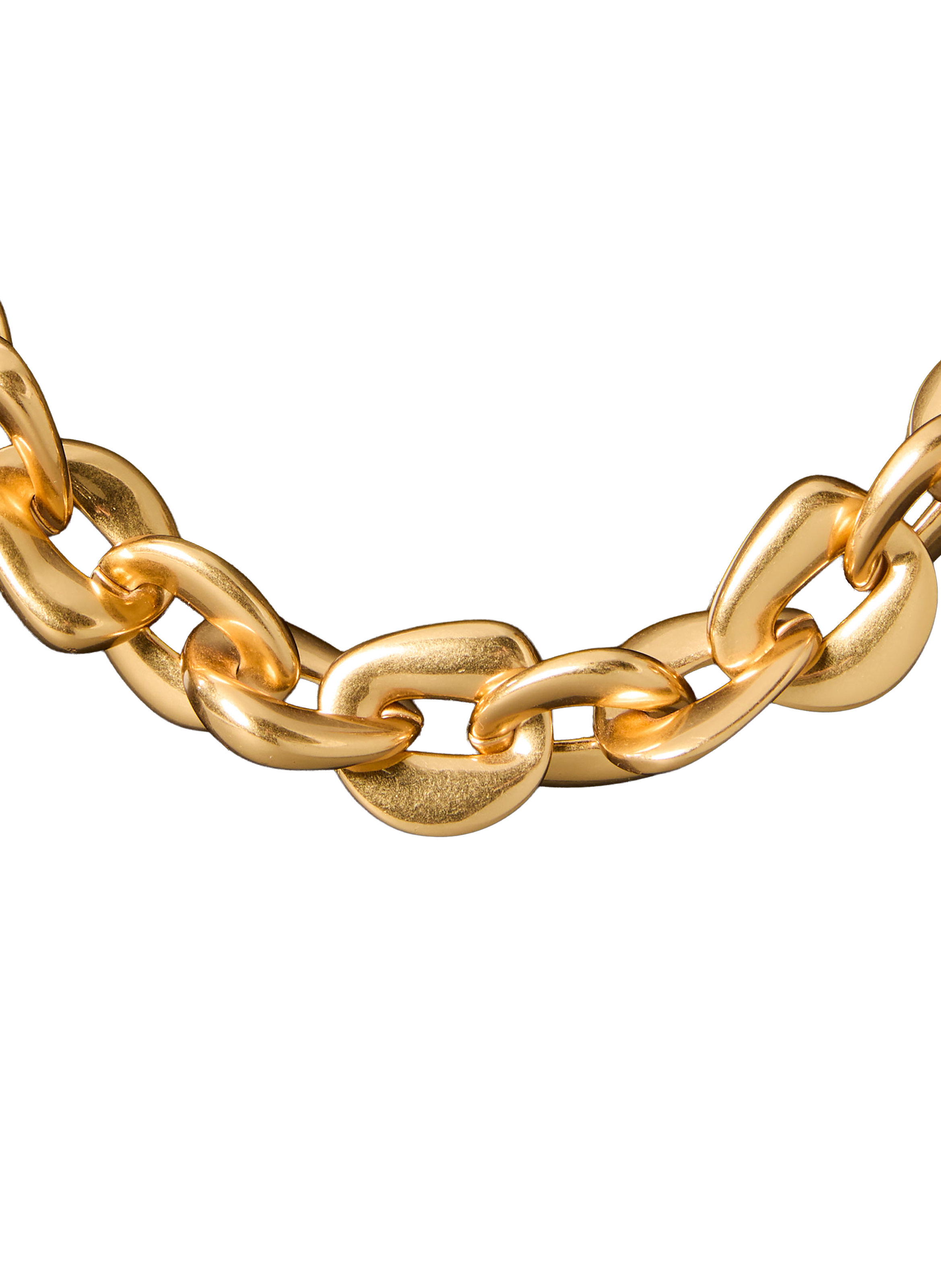 Shoulder bag with chain strap CALVIN KLEIN Black