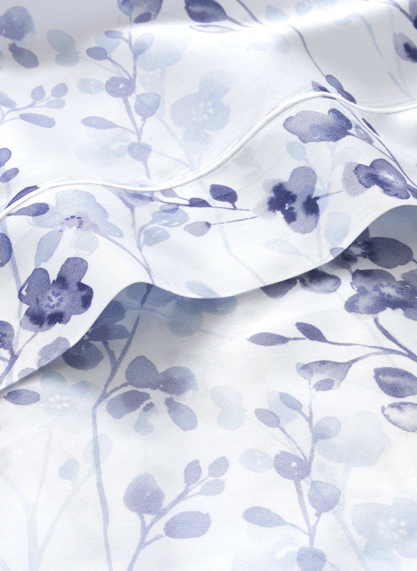 Drap plat calme ANNE DE SOLENE Bleu