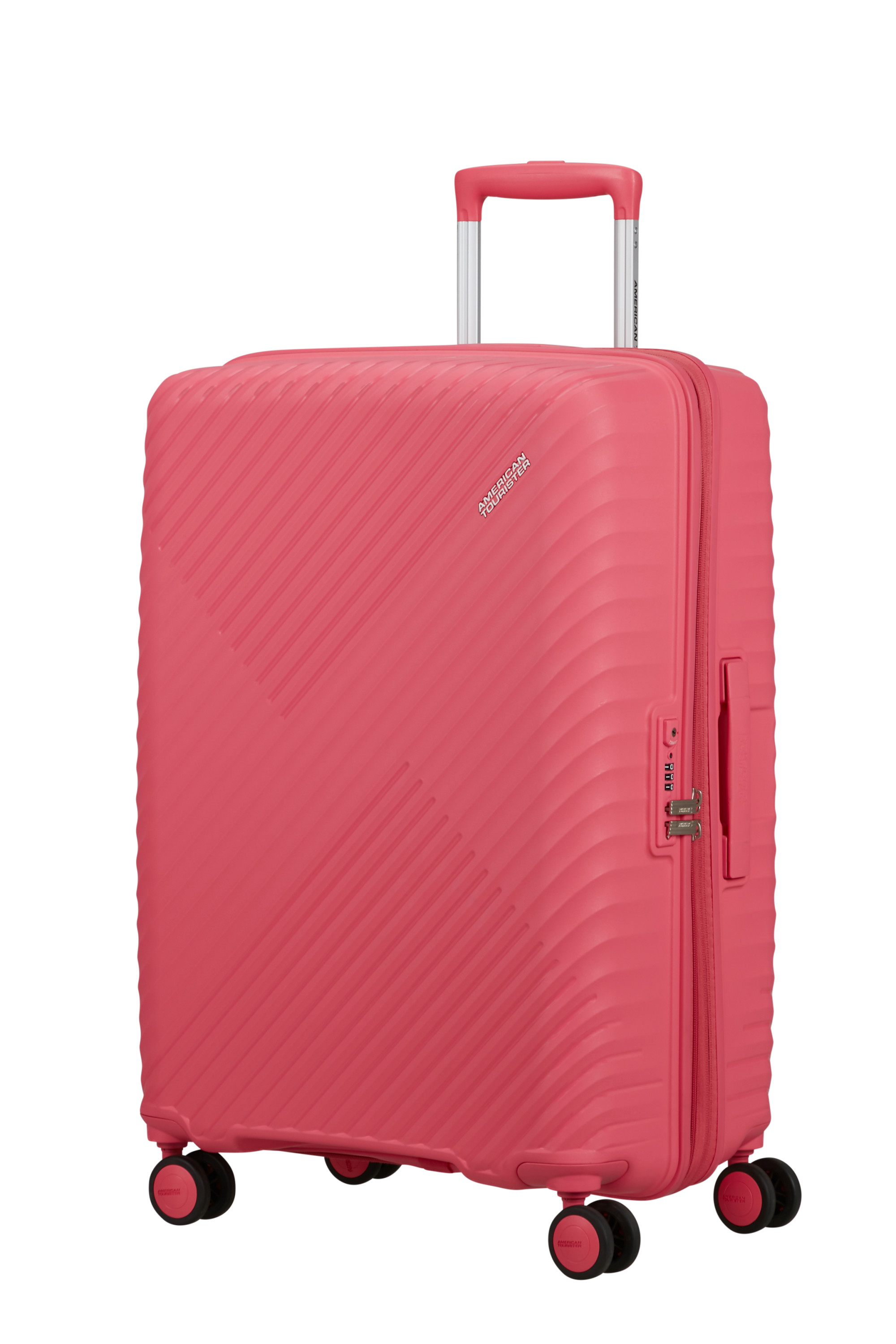 Diablast valise 4 roues taille m AMERICAN TOURISTER Rose