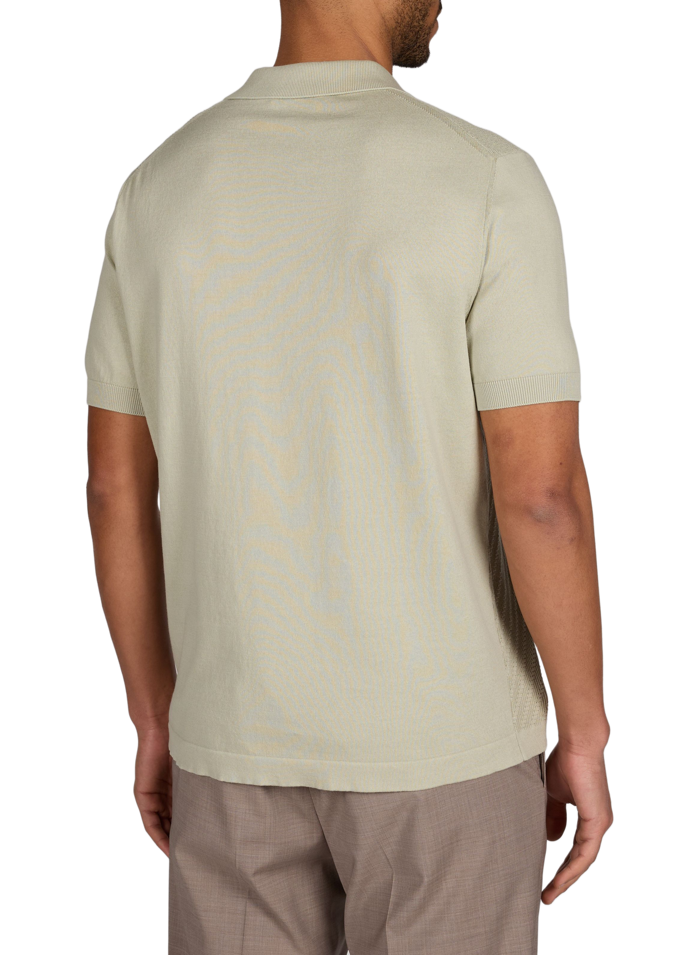 Cotton polo shirt CORNELIANI Green