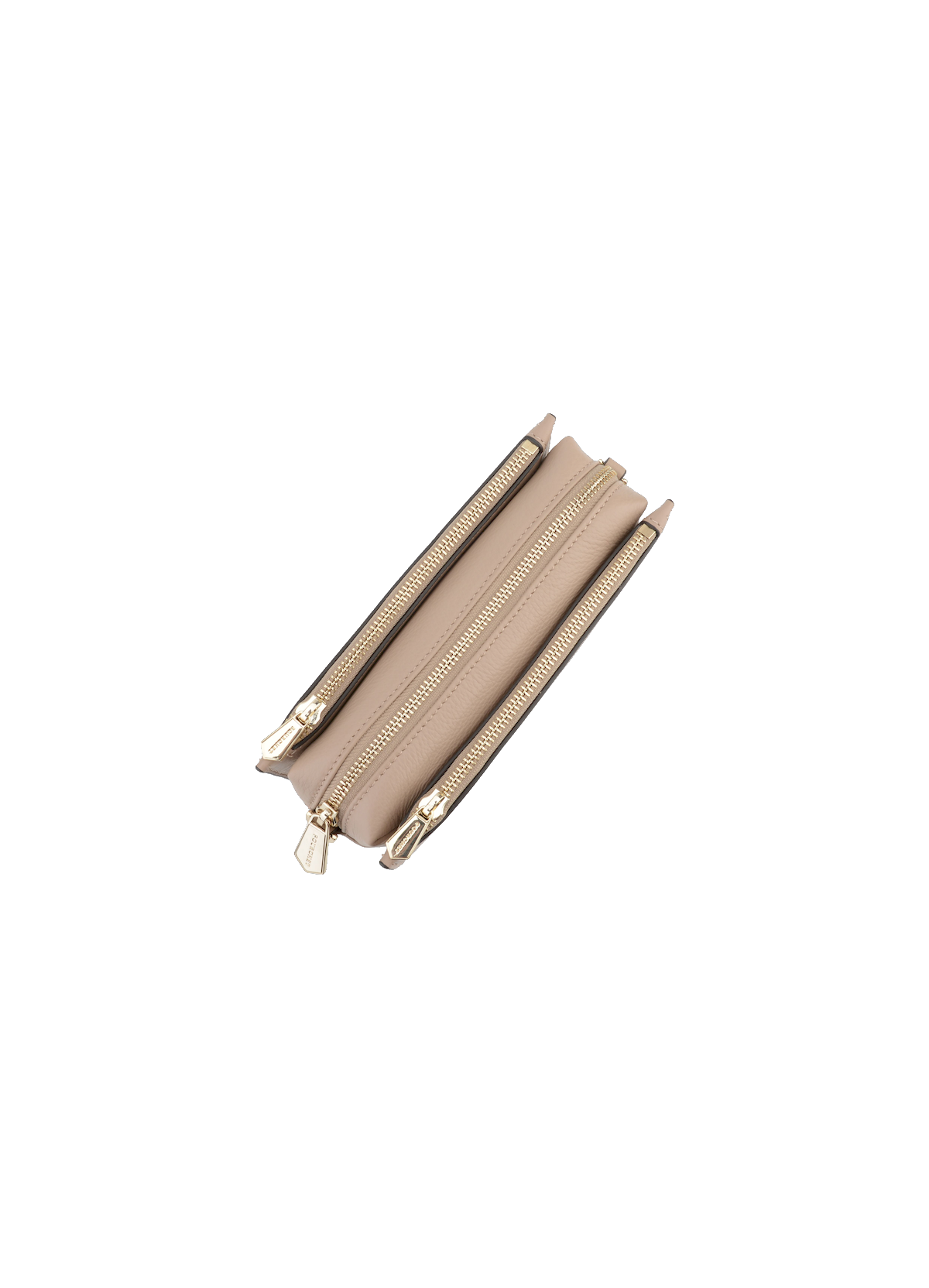 Alesia | sac trotteur gm en cuir de vachette POURCHET Marron