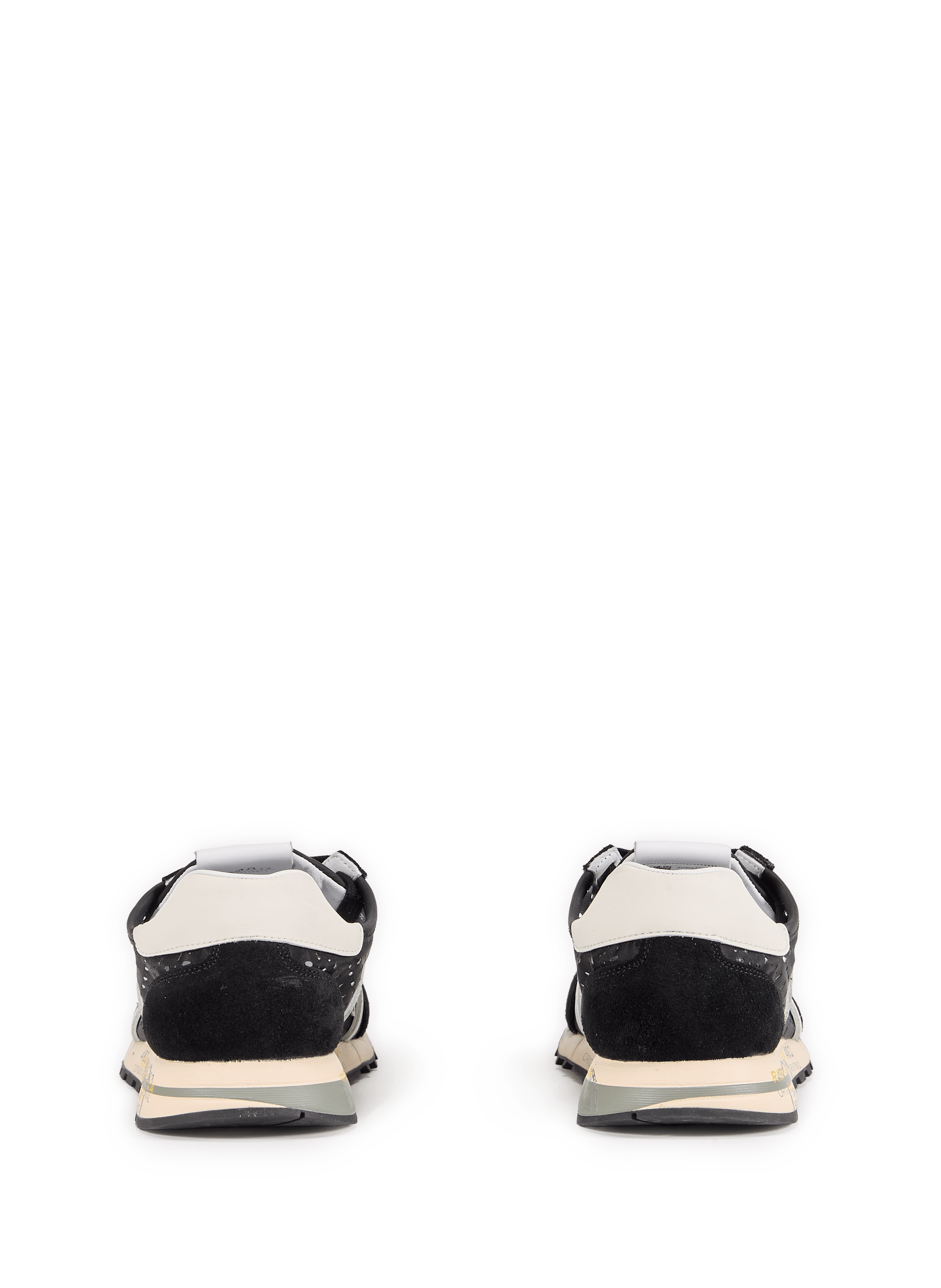 Baskets Lucyd perforées et suédées PREMIATA Noir