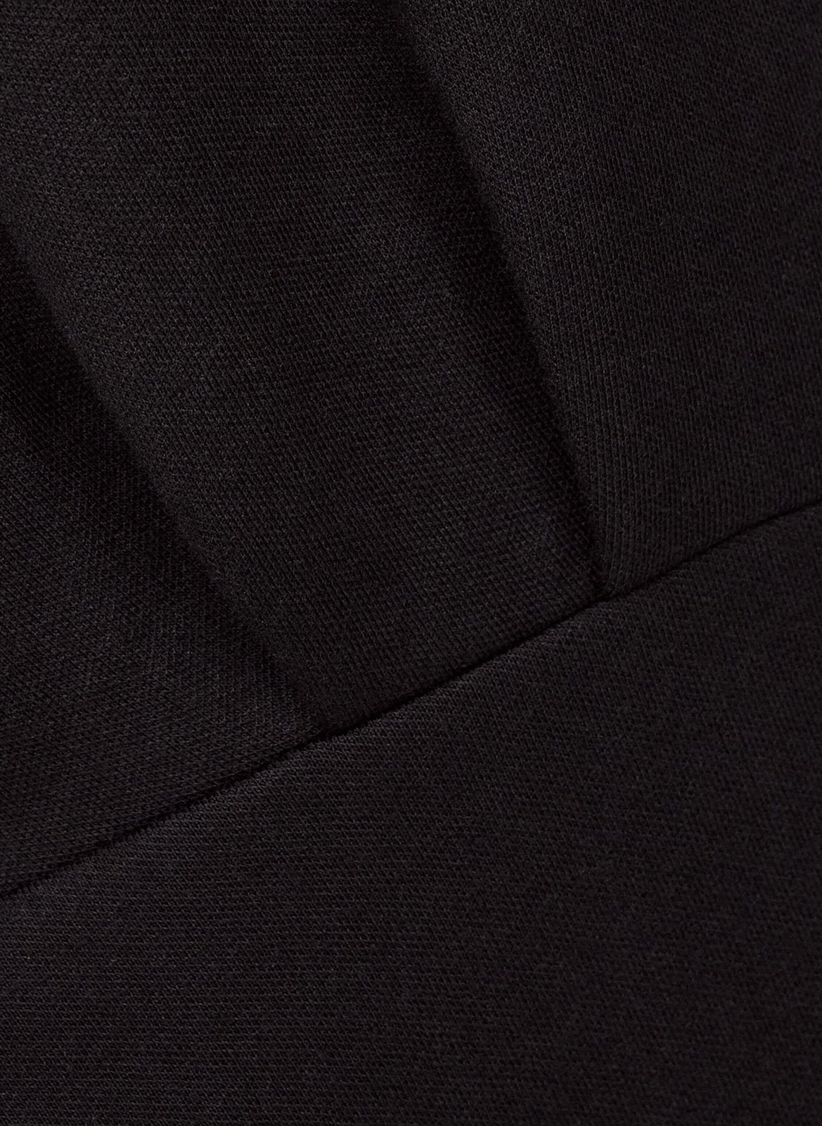 Robe midi col rond en coton mélangé bryt BA&SH Noir