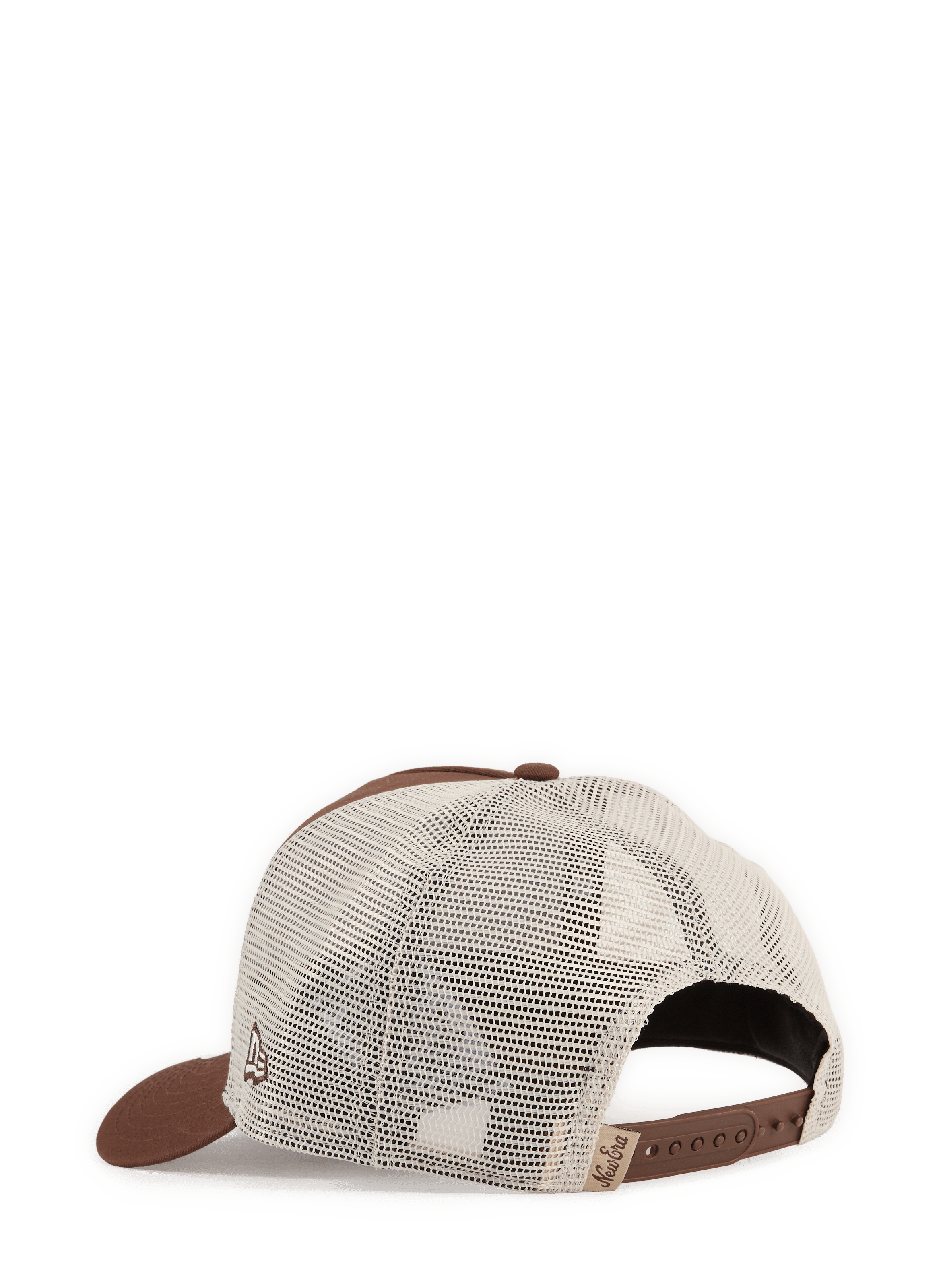Casquette 9FORTY Patch A-Frame Trucker en coton NEW ERA Marron