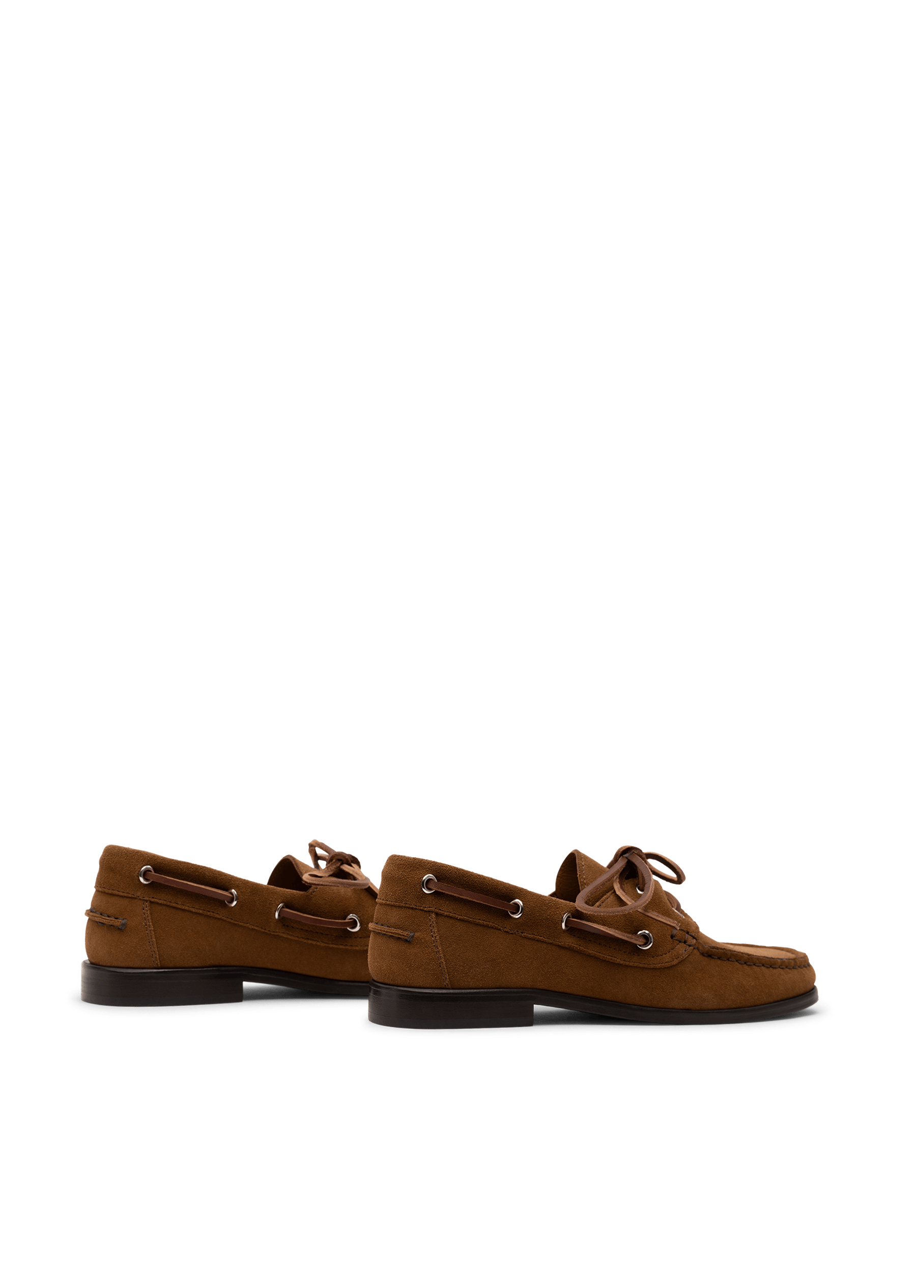 Mocassins colombia en veau velours PARALLELE Marron