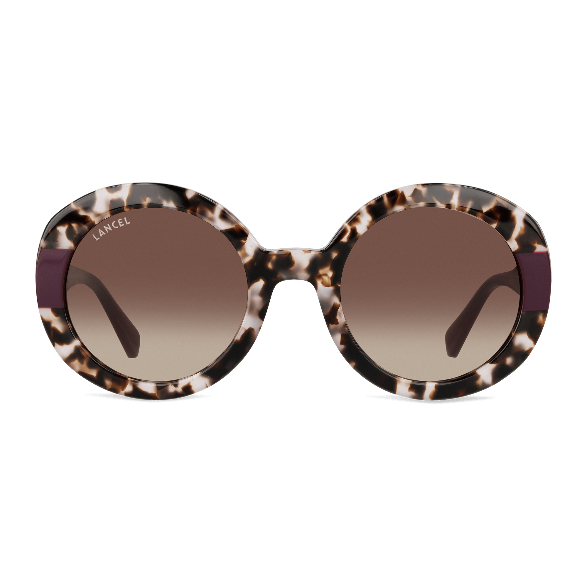Lunettes de soleil rosie de lancel en acétate LANCEL Marron