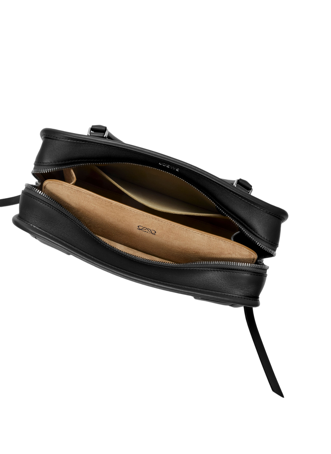 Amazona 180 medium handbag in soft calf leather LOEWE Black