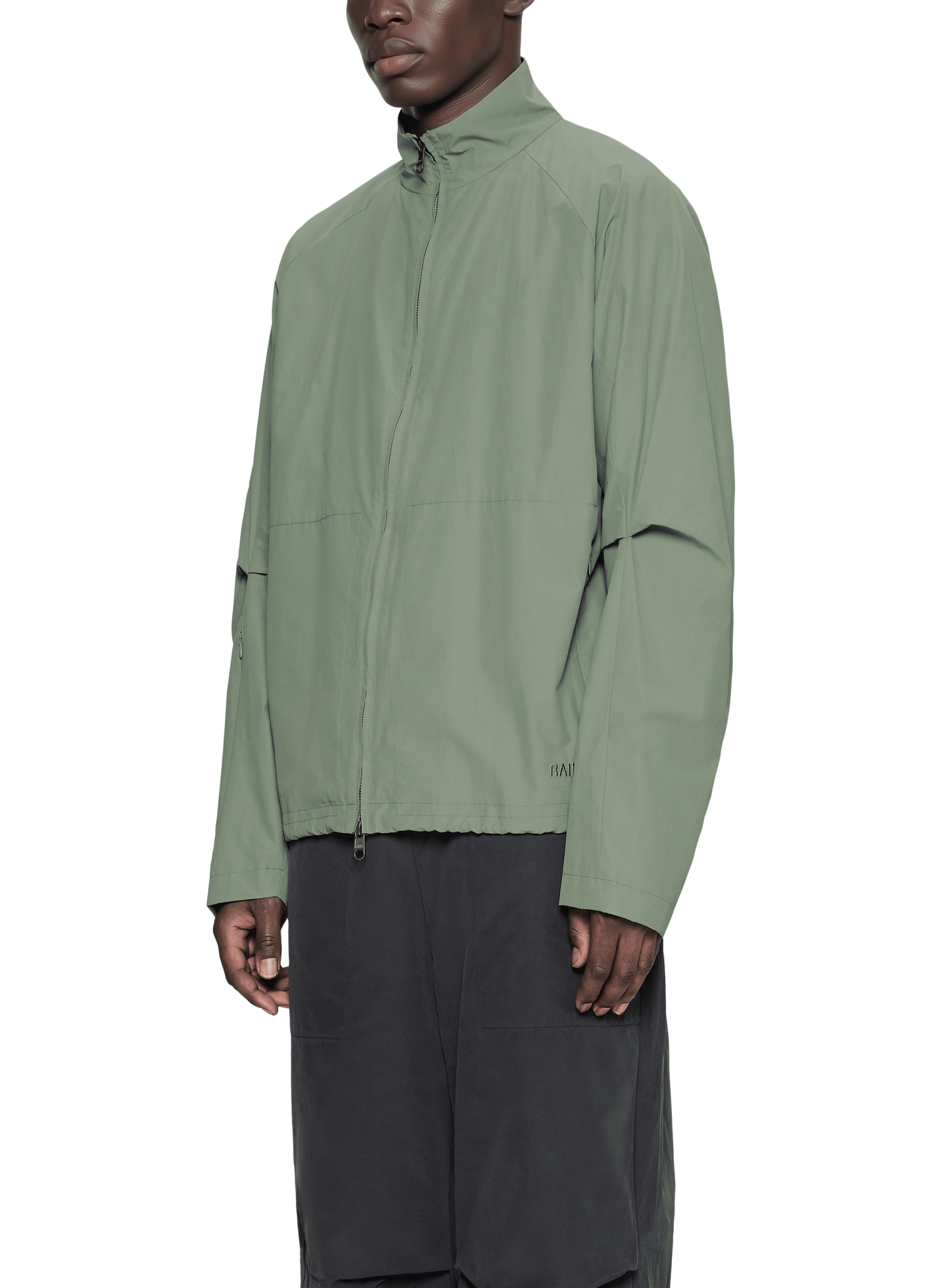 Blouson en coton mélangé RAINS Vert