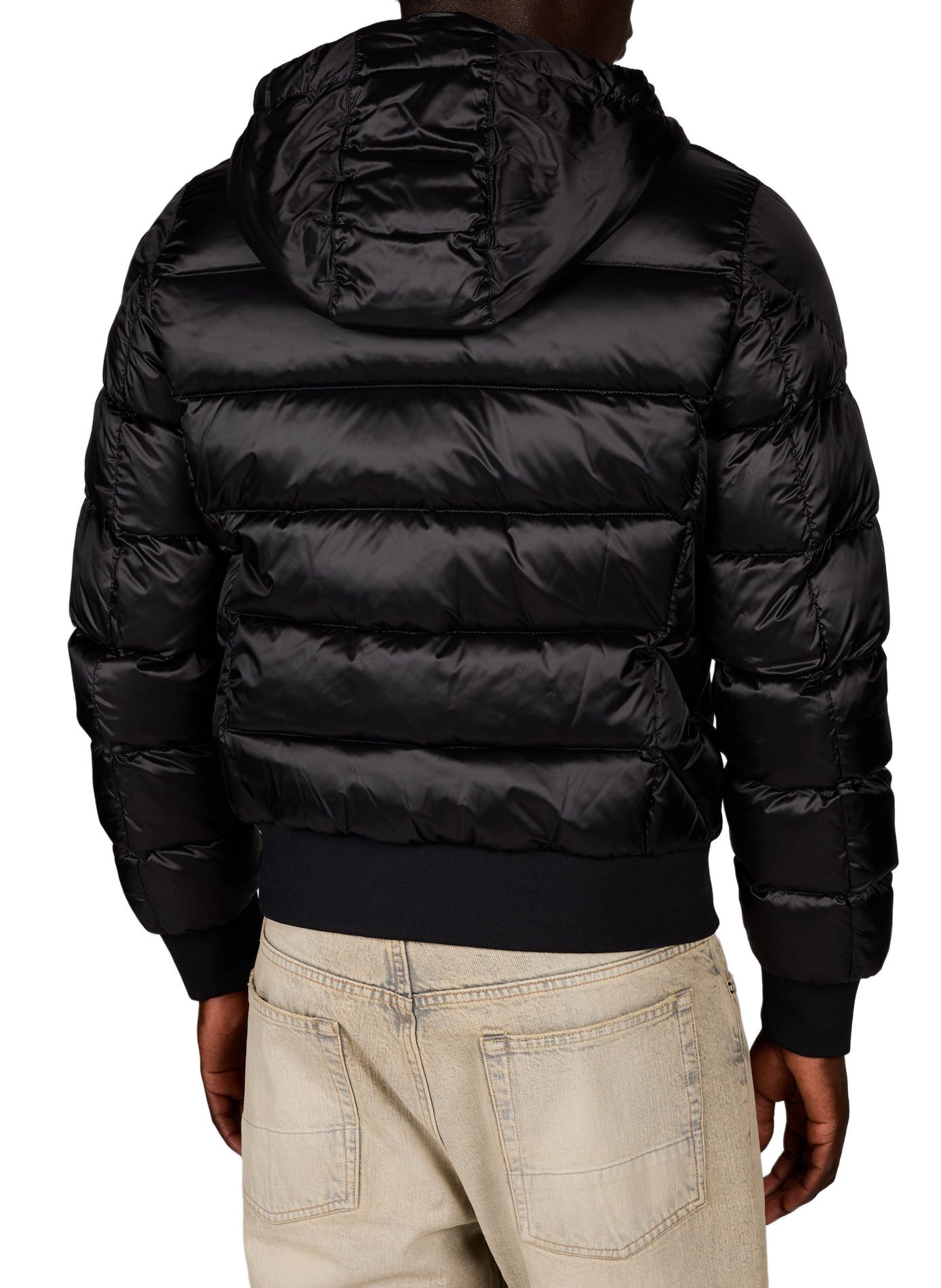 Doudoune matelassé Pharr à capuche PARAJUMPERS Noir
