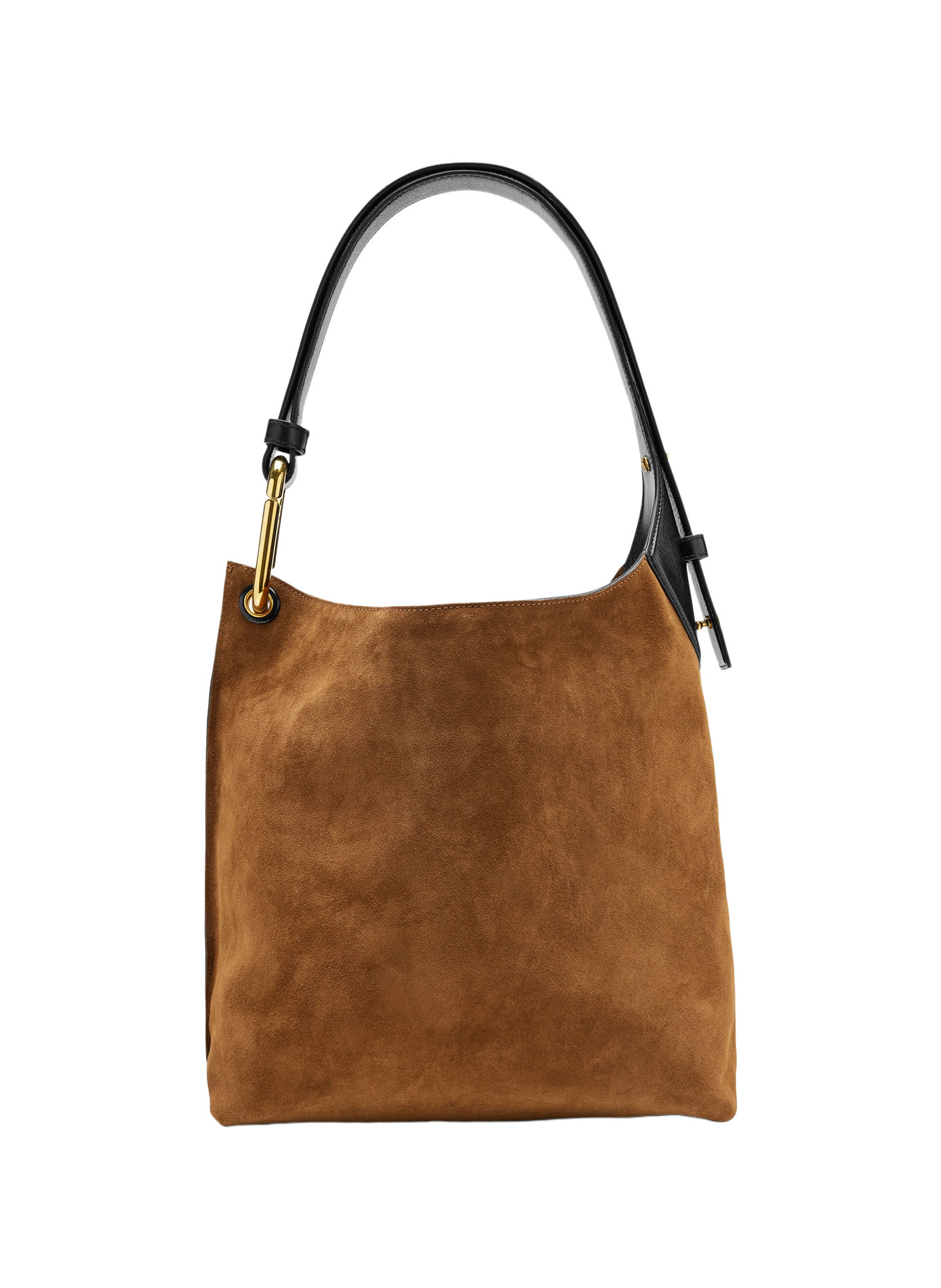 The Scene Bucket shoulder bag in suede leather MARC JACOBS Brown