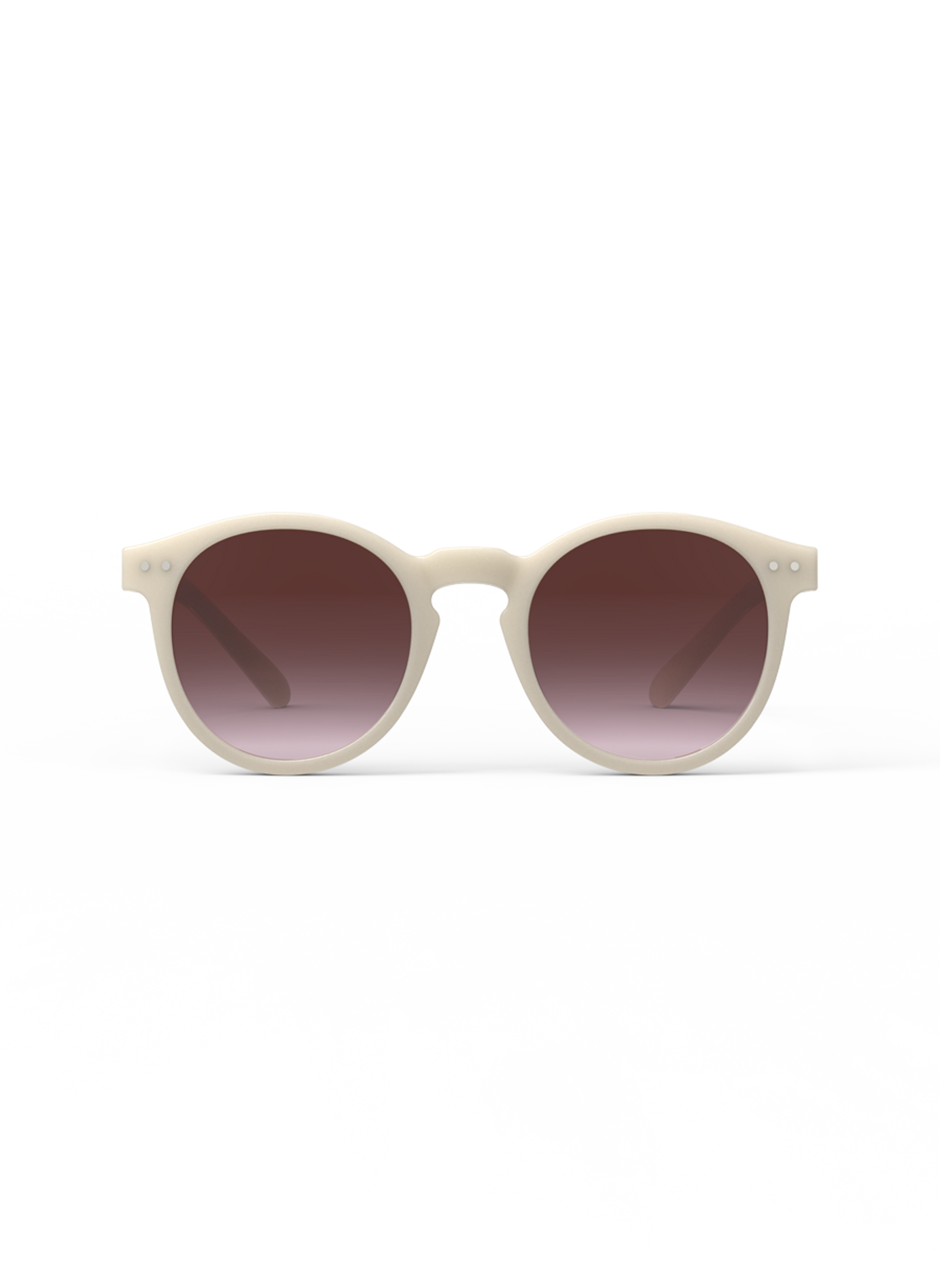 Round Sunglasses IZIPIZI White