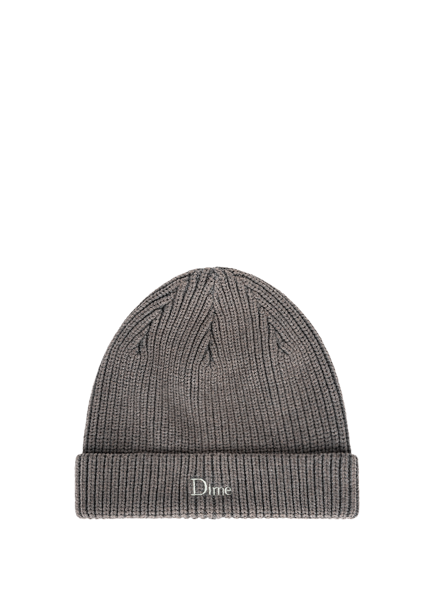 Cotton turn-up beanie DIME Grey