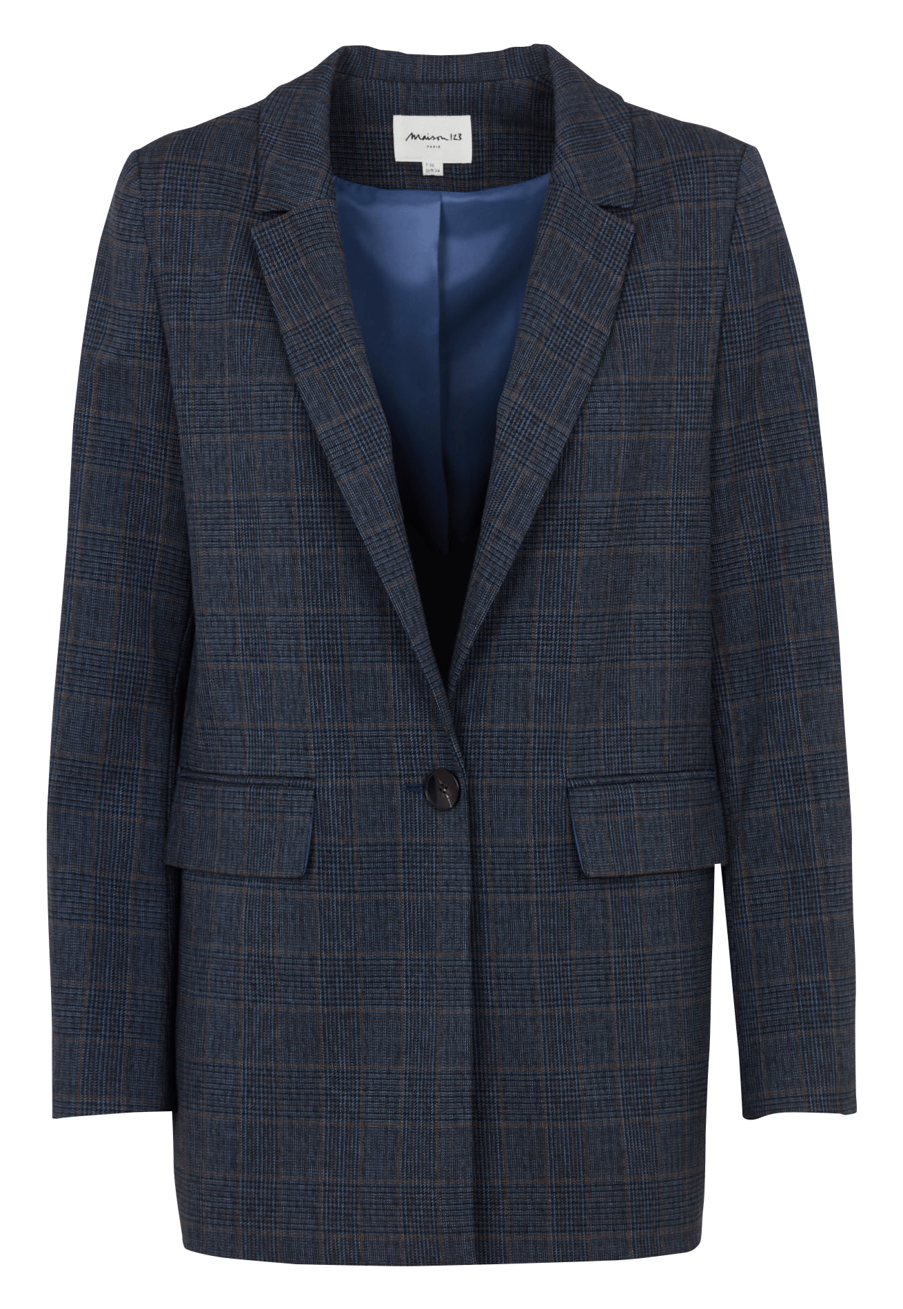 Veste de blazer ample nelia MAISON 123 Gris