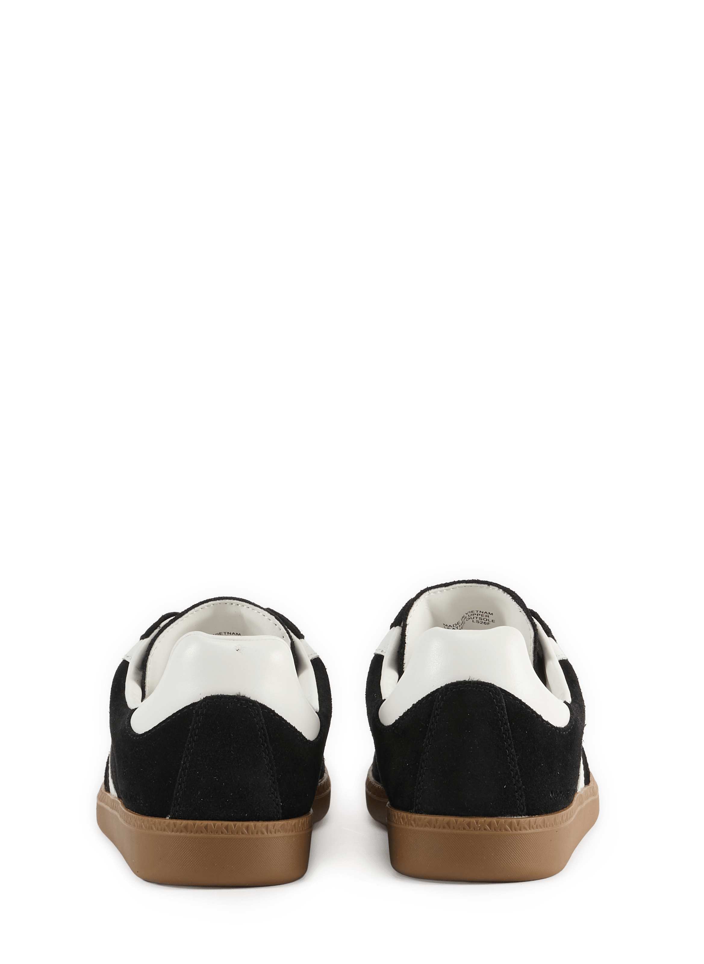 Jovie lace-up sneakers in suede leather MICHAEL KORS Black