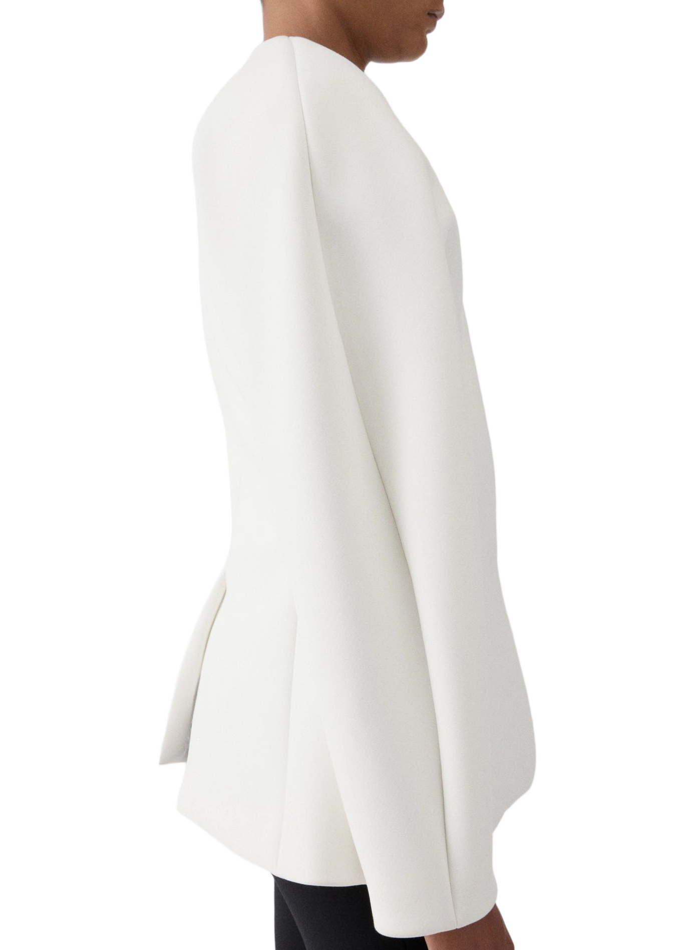 La veste Ovalo cintrée JACQUEMUS White