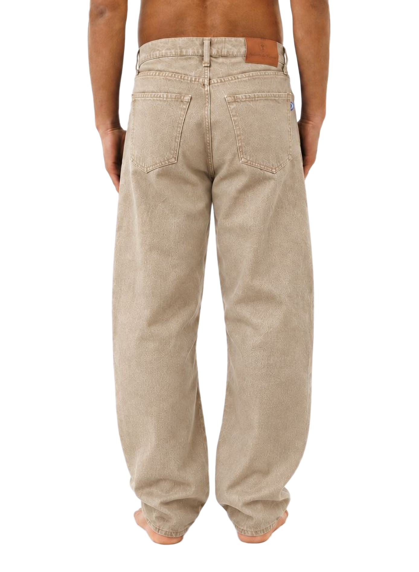 DN.88 cotton balloon jeans ATELIERS DE NIMES Beige