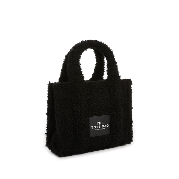 Mini sac The Tote Bag en fausse fourrure