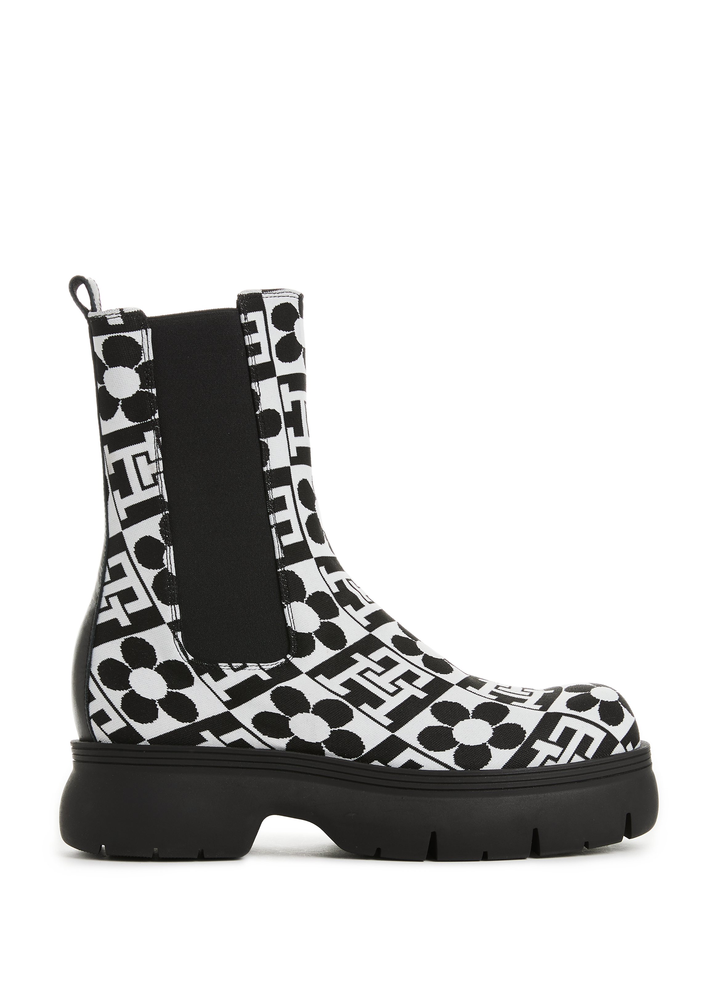TOMMY HILFIGER Bottines en cuir x Richard Quinn Multicolore