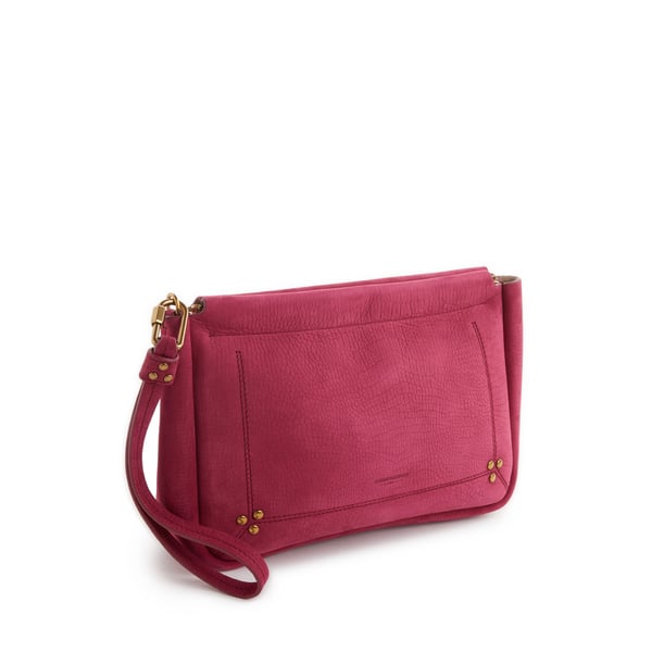Pochette Clap L en cuir