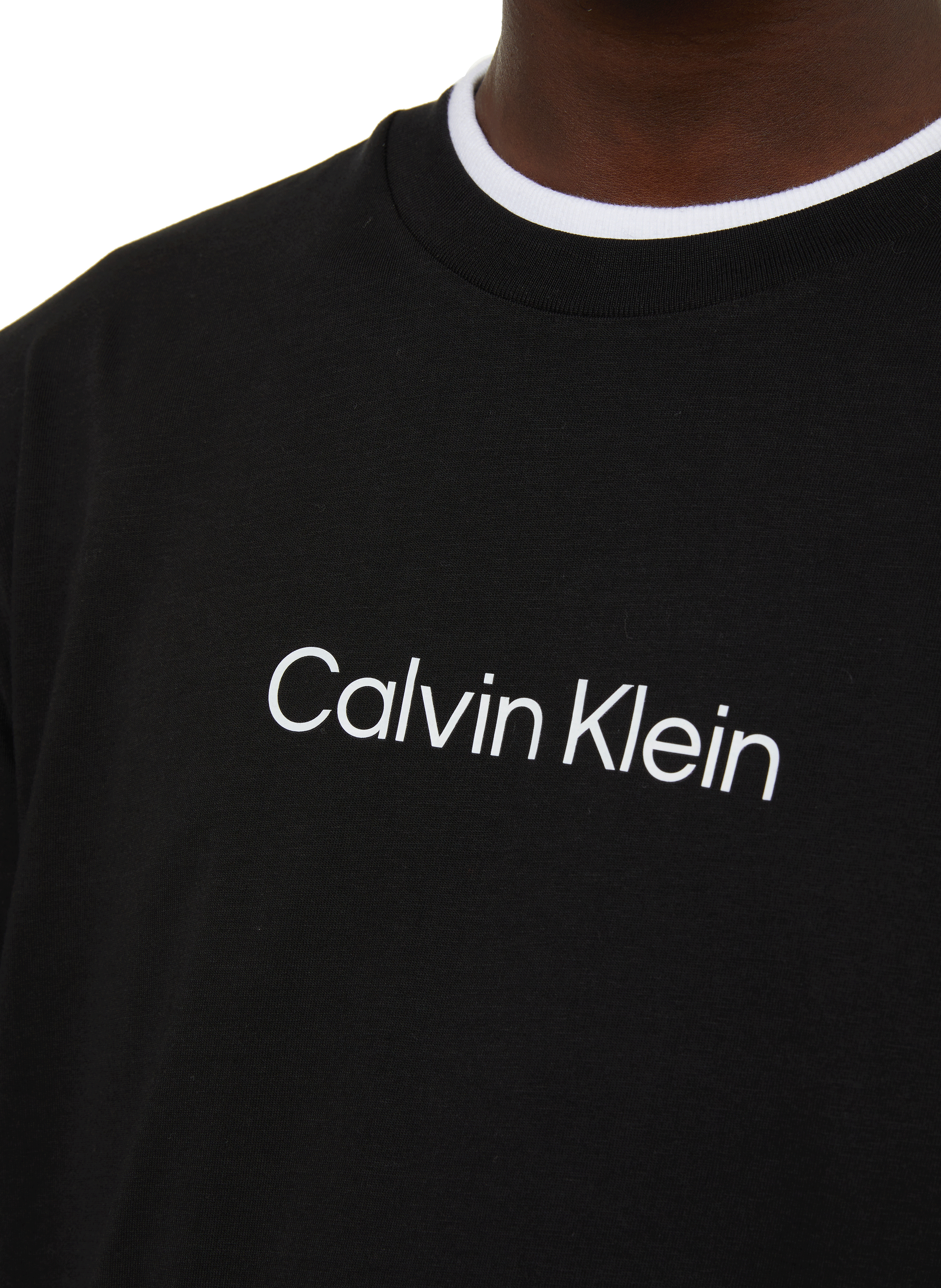 T-shirt en coton CALVIN KLEIN Noir