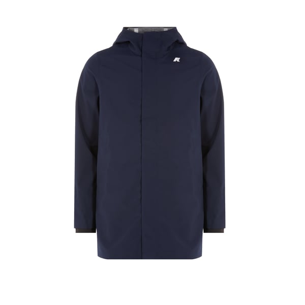 K-way Thommy Bonded Jacket In Blue