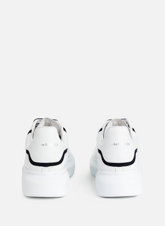 Alexander mcqueen white black suede shop
