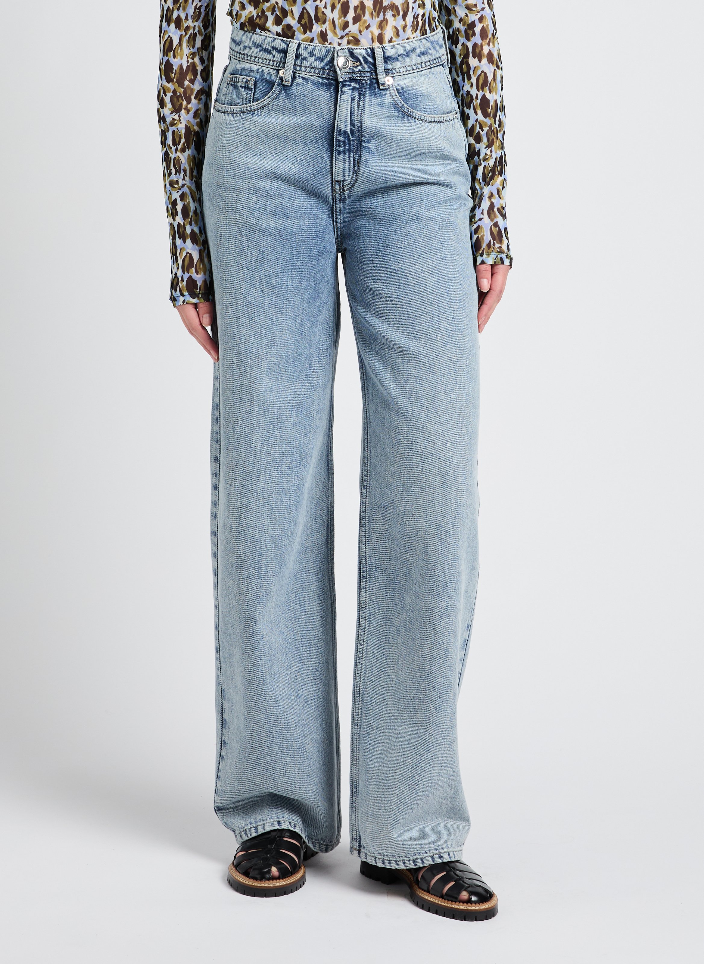 Sandales en cuir COURTNEY SAISON 1865 Noir