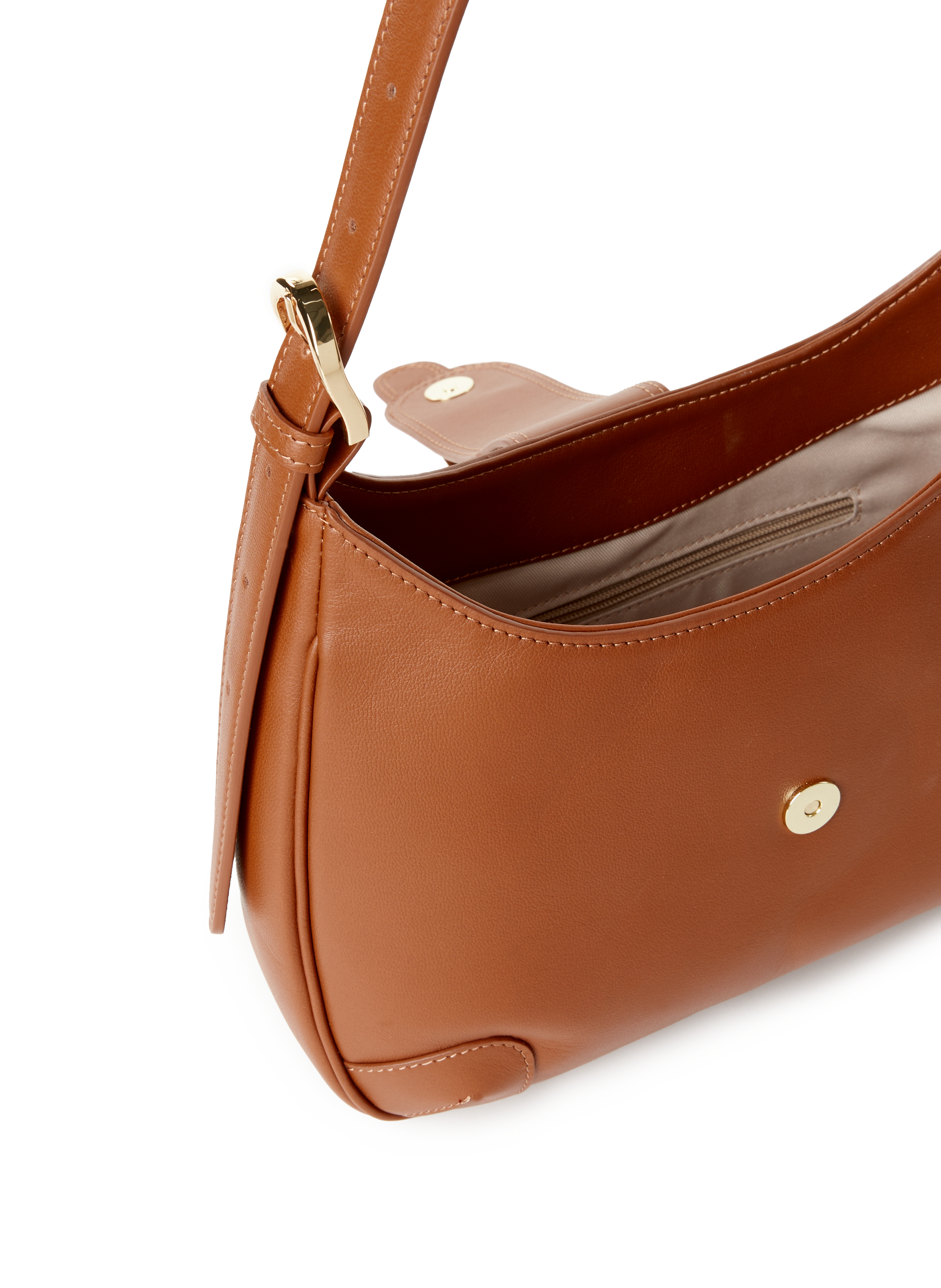 Sac à main Flo en cuir SAISON 1865 Marron