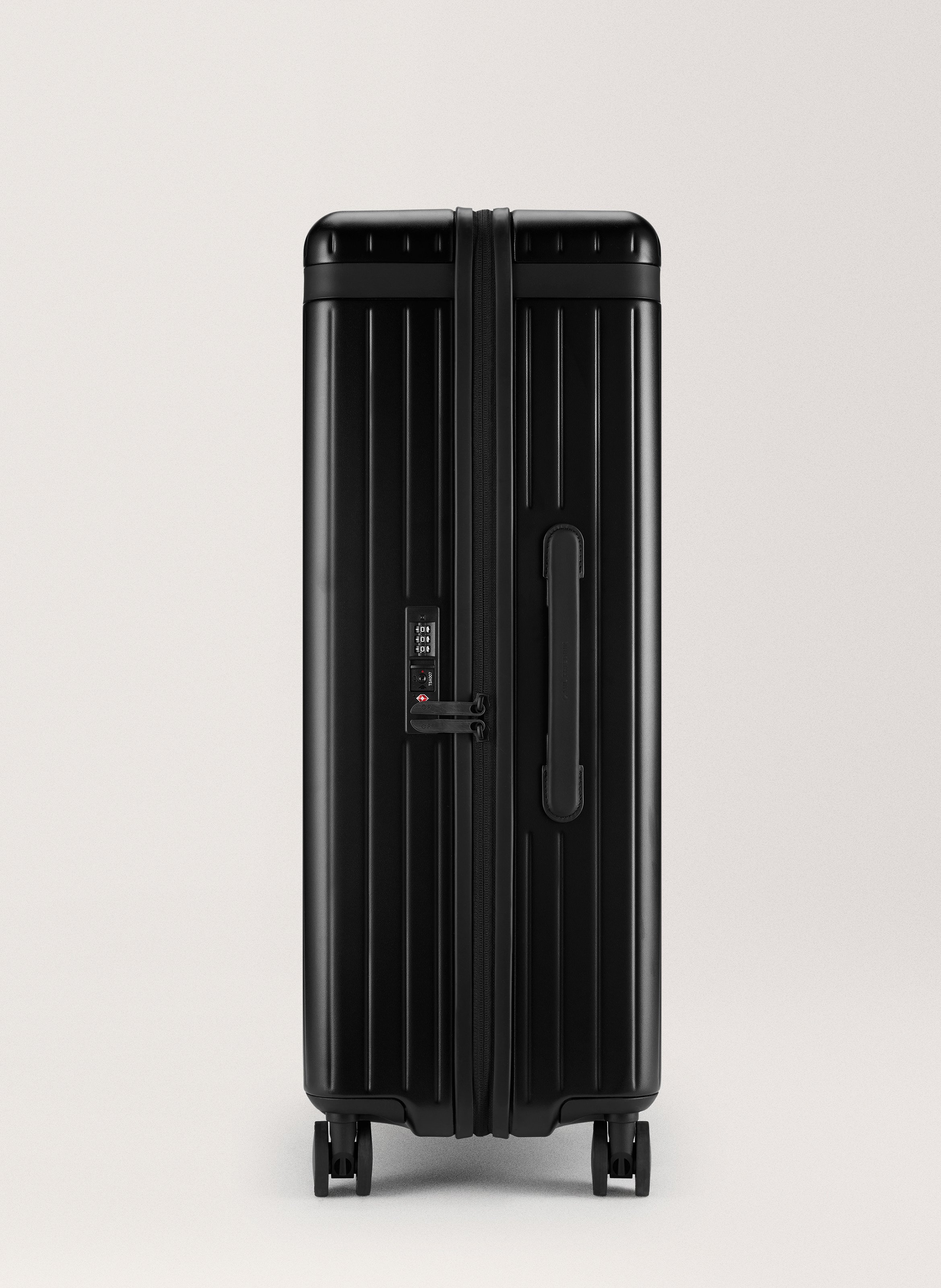 Valise 'the large check-in' en polycarbonate à fermeture zippée CARL FRIEDRIK Noir