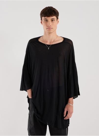 T-shirt ample en coton RICK OWENS T-shirt ample en coton RICK OWENS