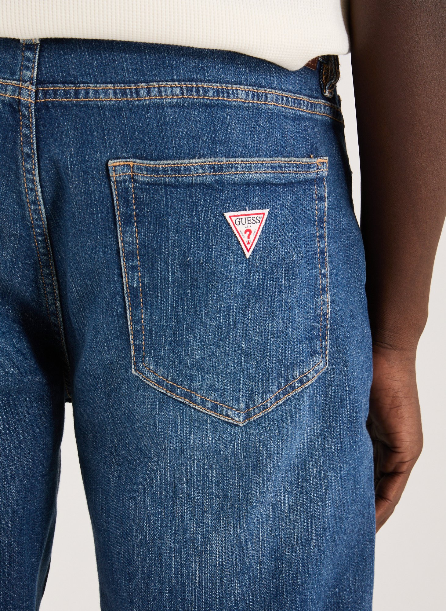 Jean G15 Relaxed Taper GUESS Blue