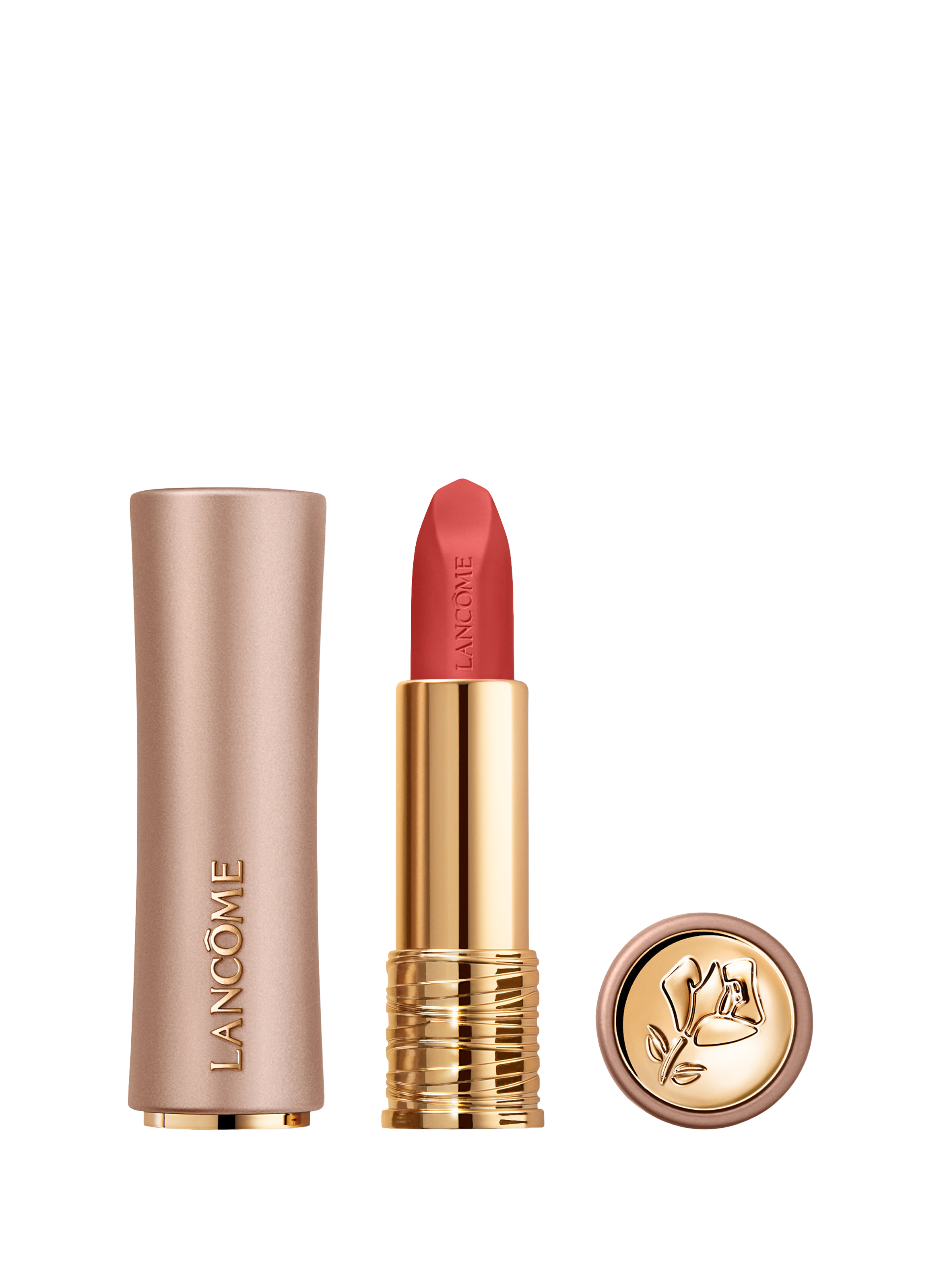 LANCÔME The Absolute Red - Matte blurred effect lipstick sensation of bare lips 274 french tea