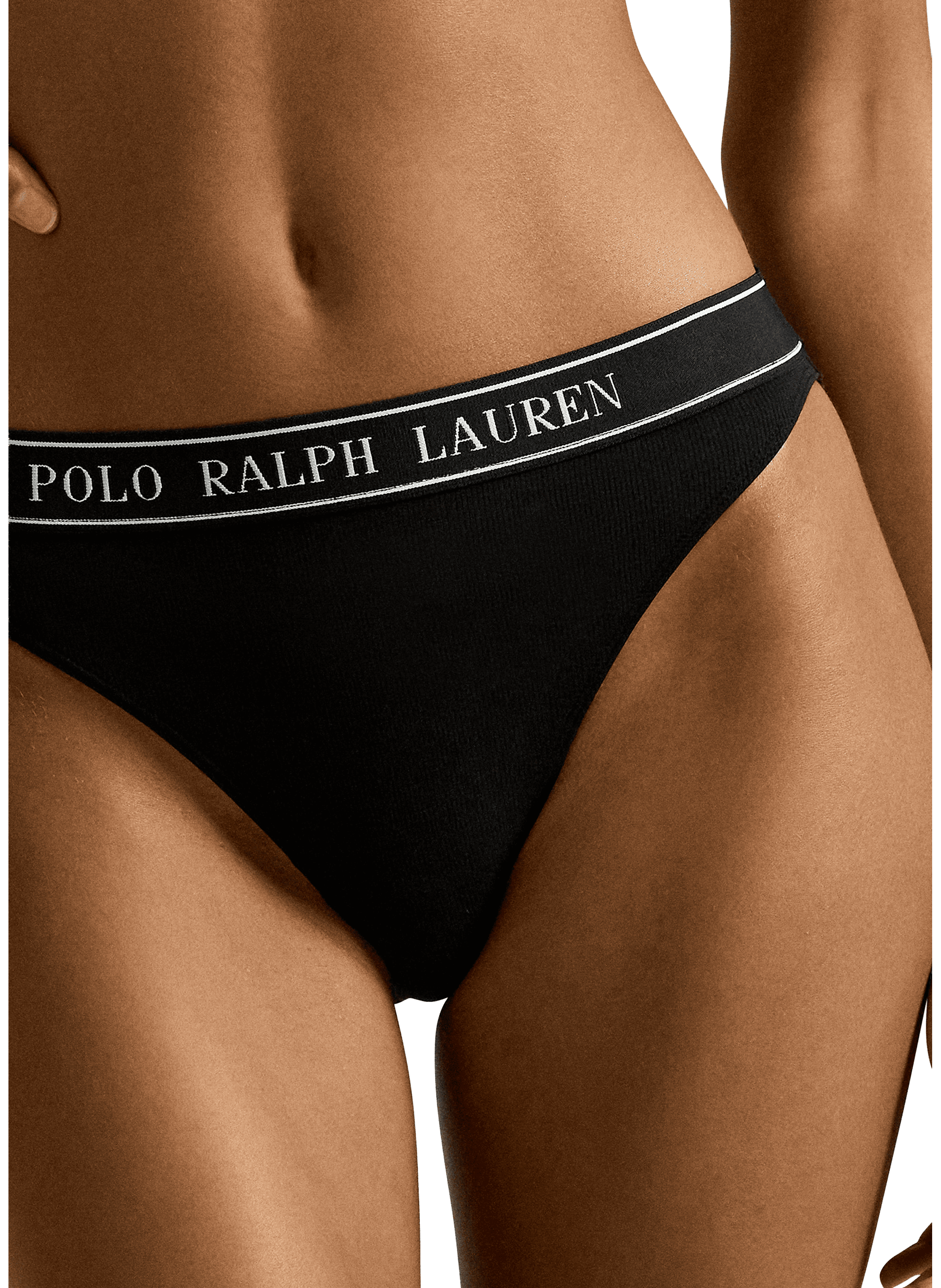 Culotte à logo en coton mélangé POLO RALPH LAUREN Noir
