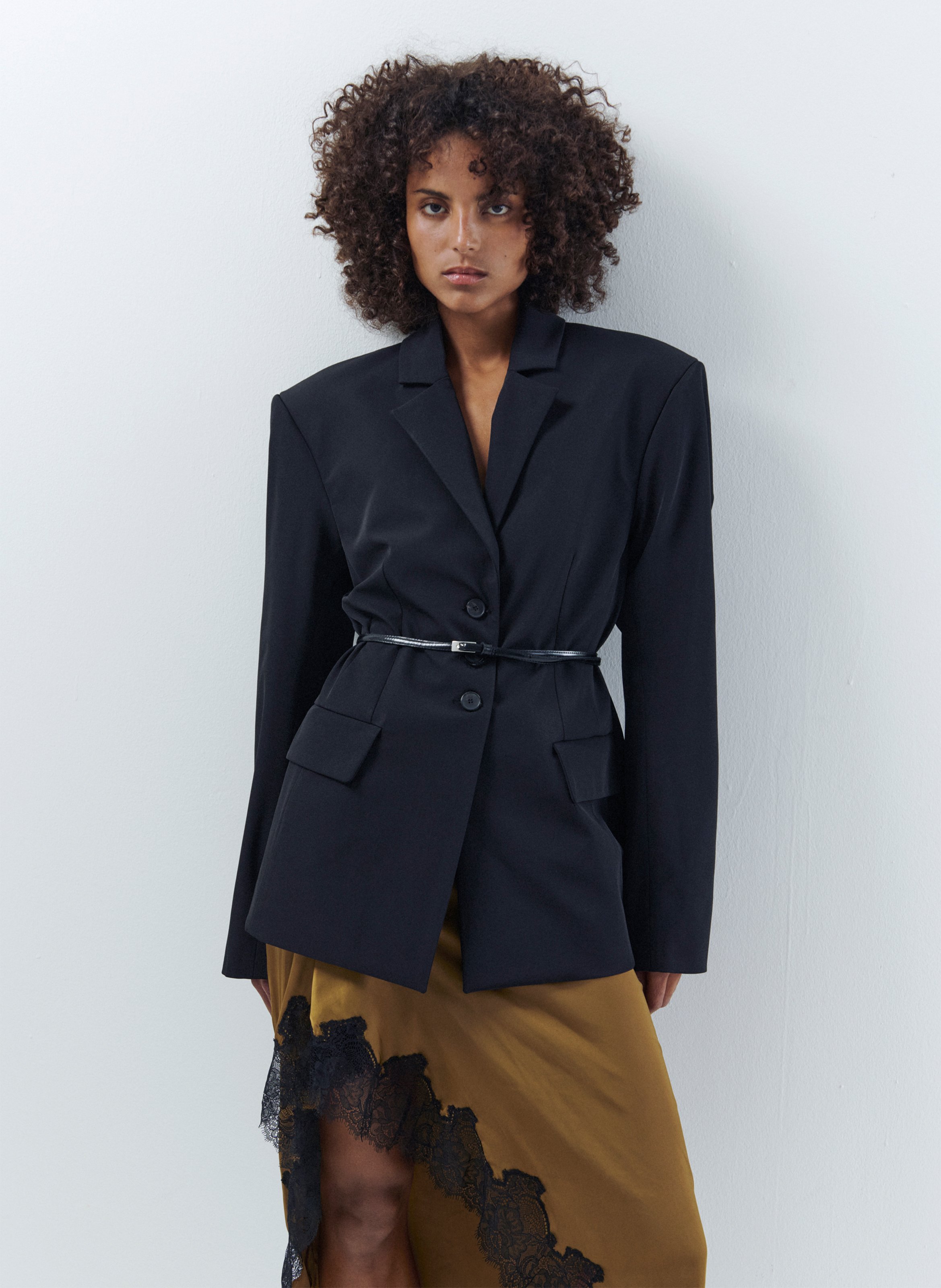 Blazer classique en nylon VAILLANT Noir